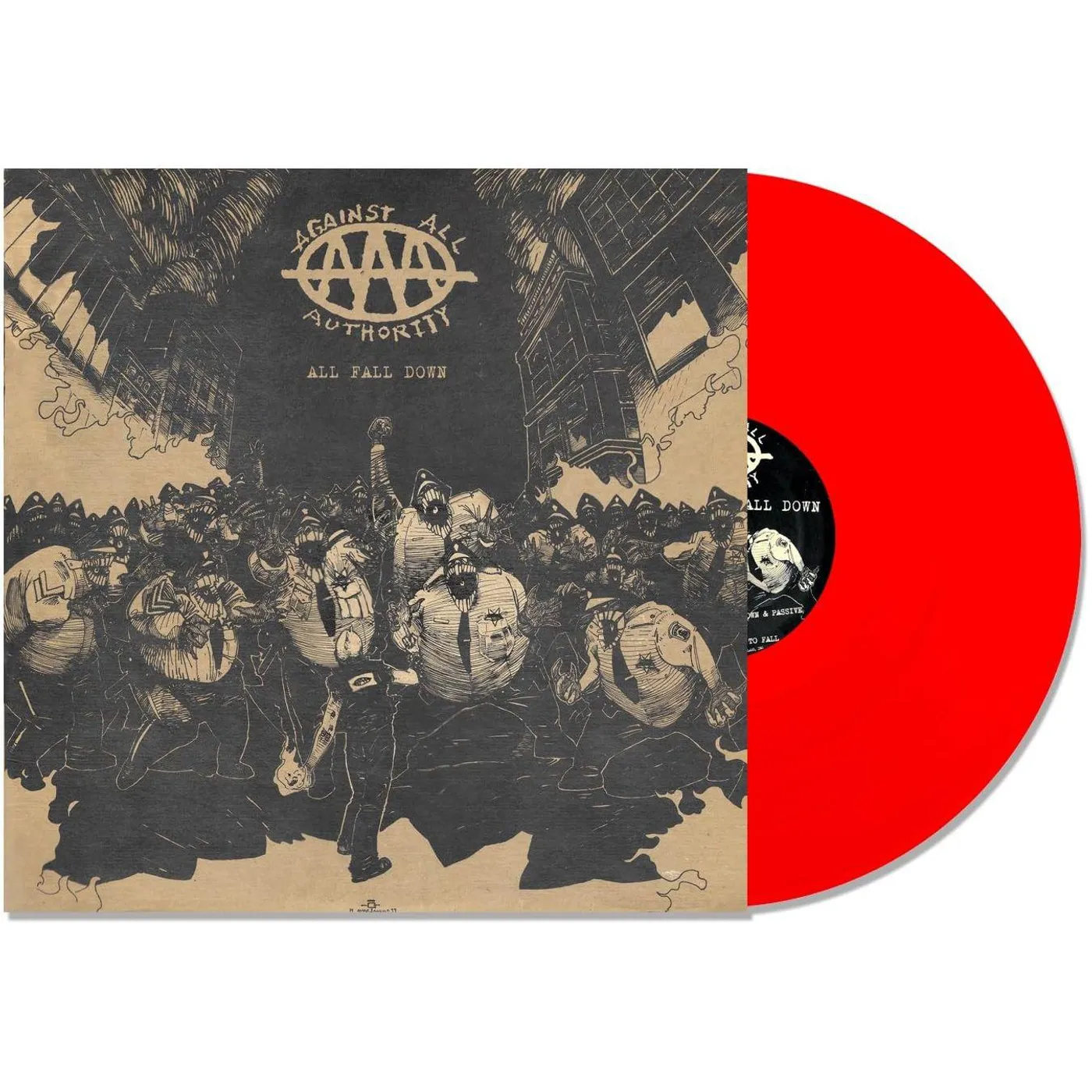Against All Authority All Fall Down (Red/Reissue) Vinyl Record