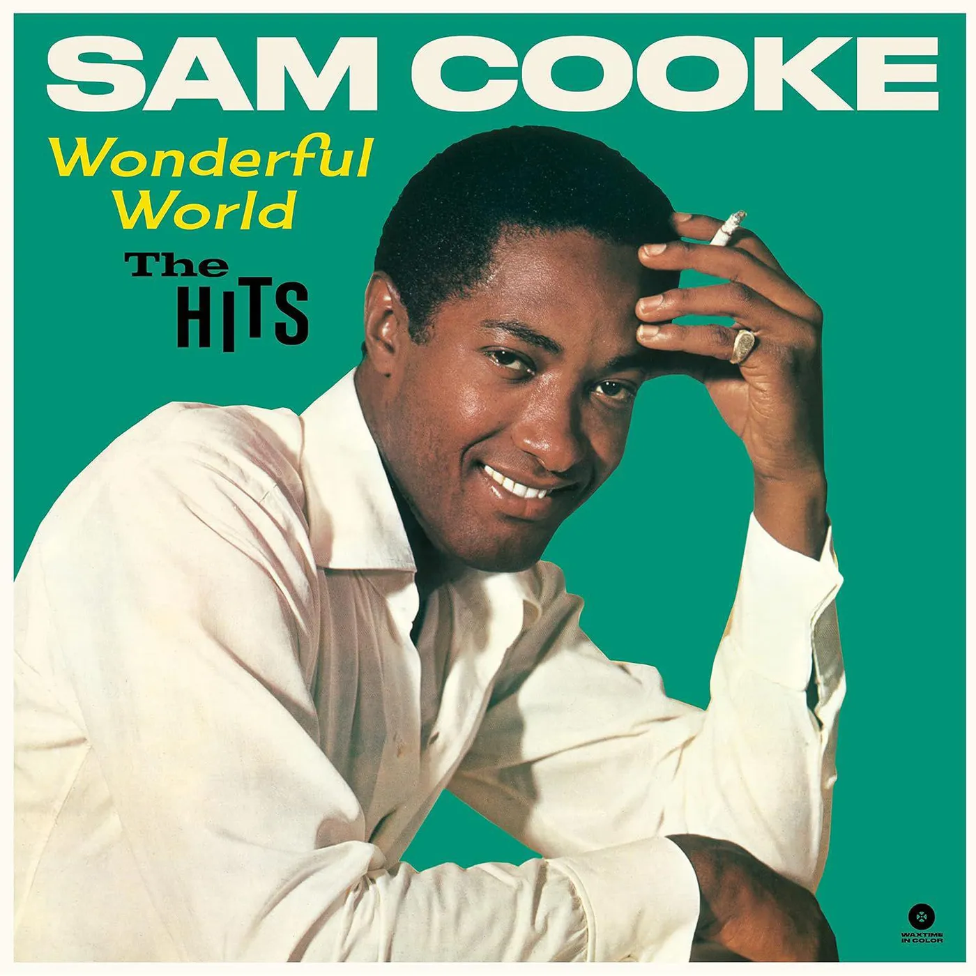 Sam Cooke Wonderful World - The Hits (Limited Edition/Yellow) Vinyl Record