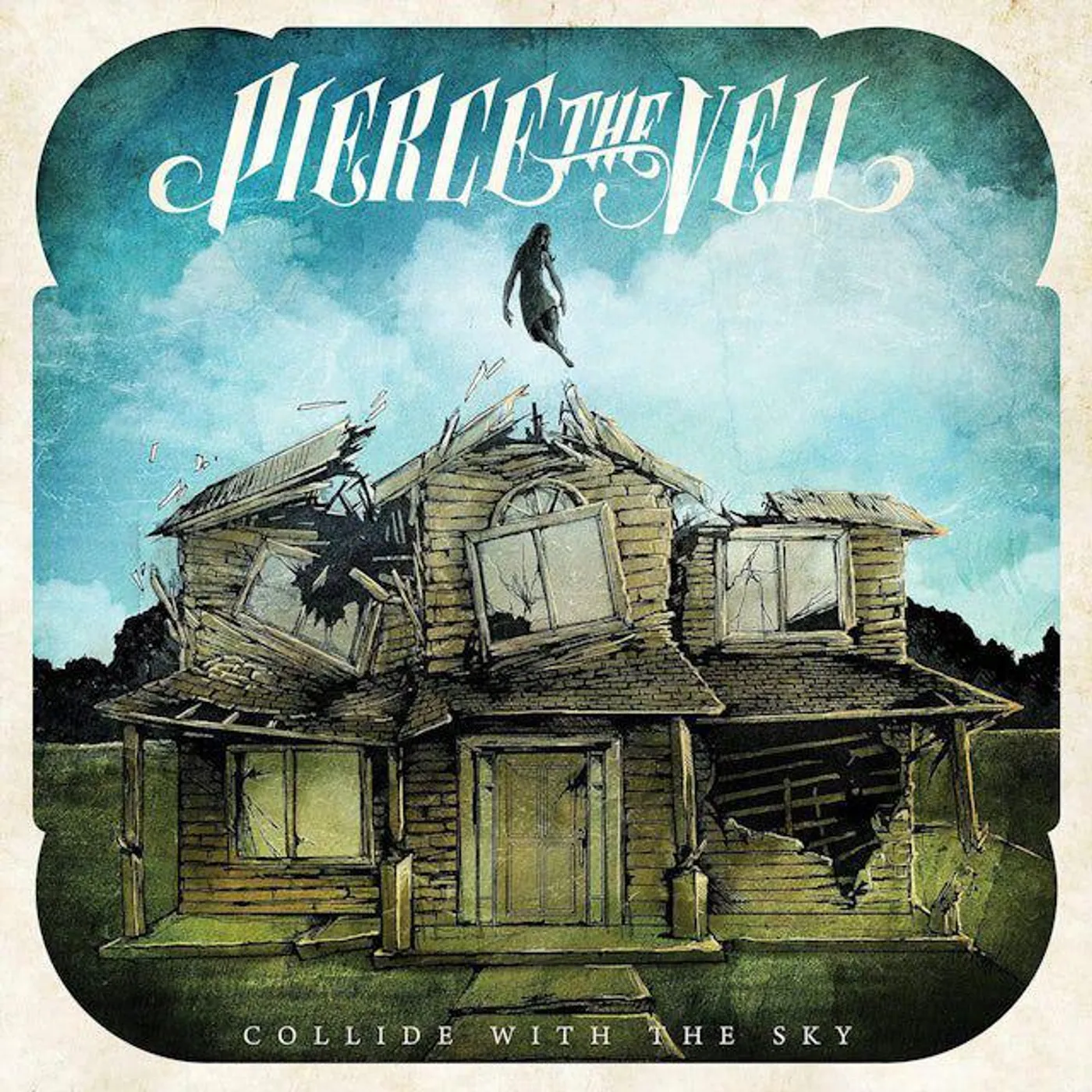 Pierce The Veil Collide With The Sky (Sea Blue Vinyl) Vinyl Record
