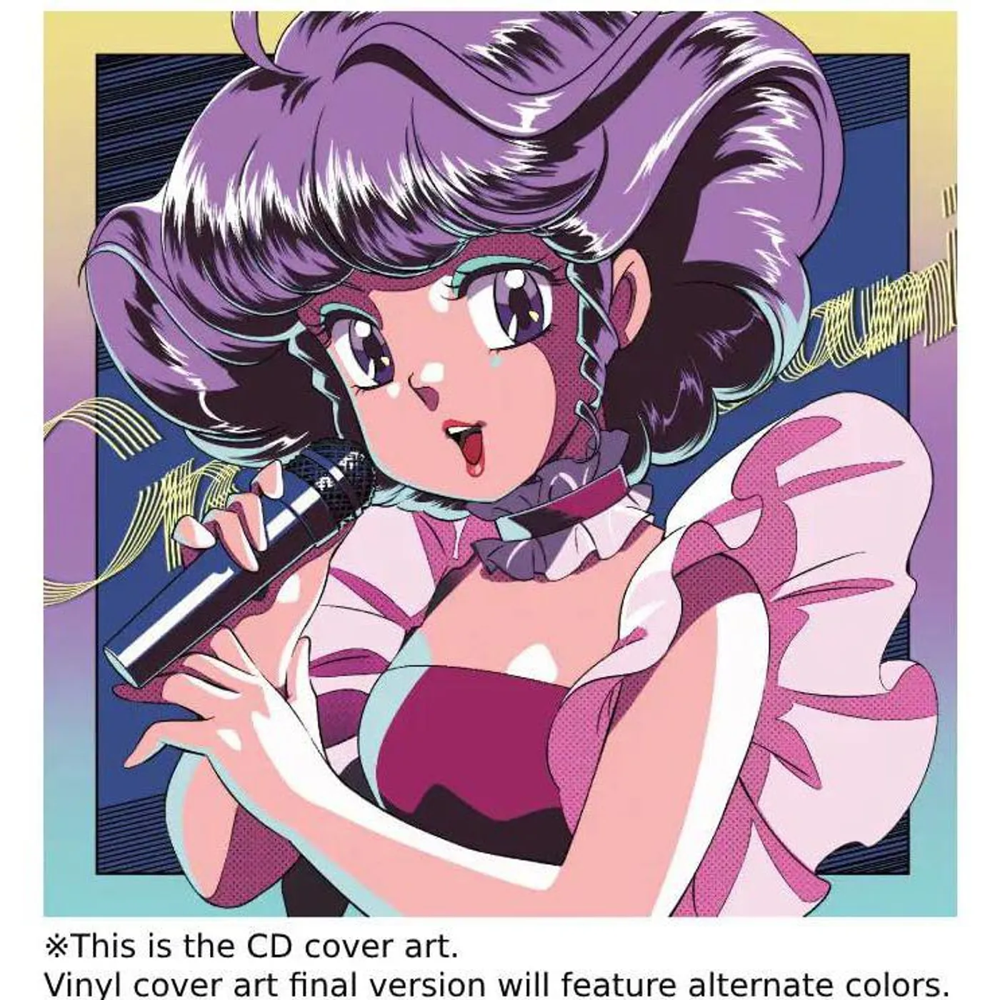 Creamy Mami The Magic Angel: 80's J-POP HITS on 40th Anniv. Ed (40th Anniversary Edition/Clear Purple) Vinyl Record