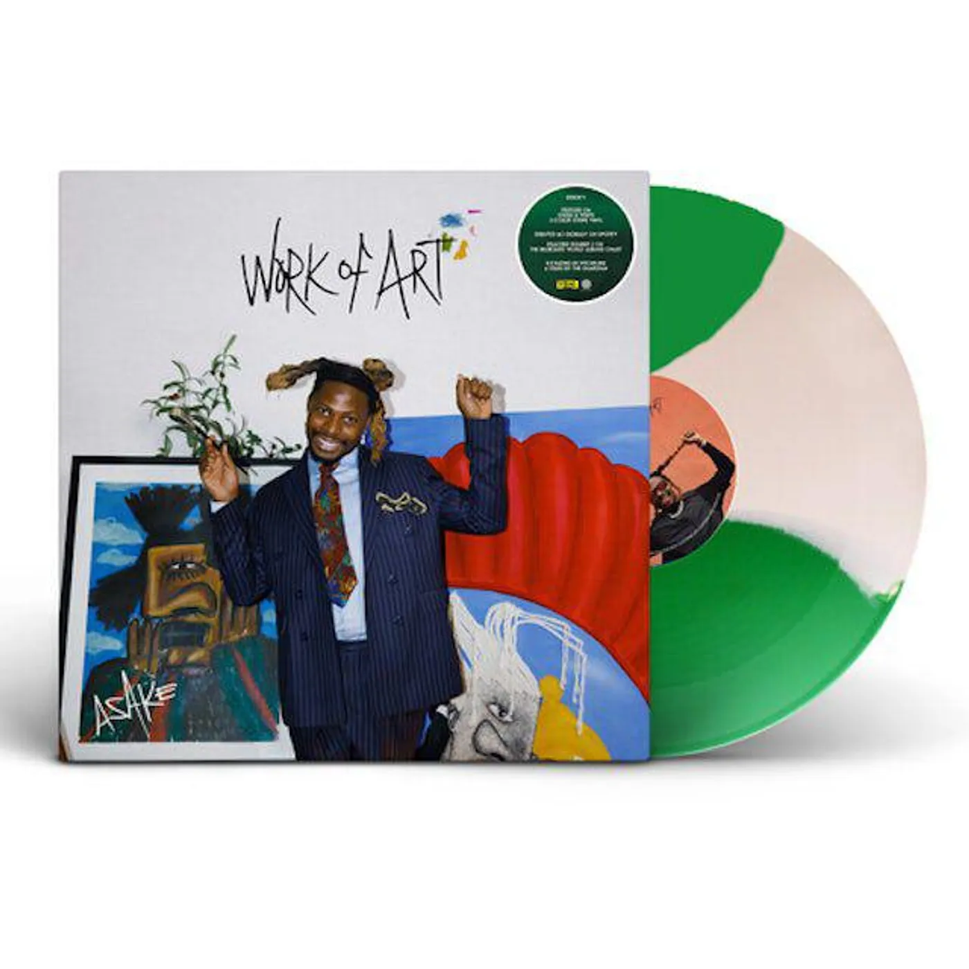 Asake Work Of Art (Coloured) Vinyl Record