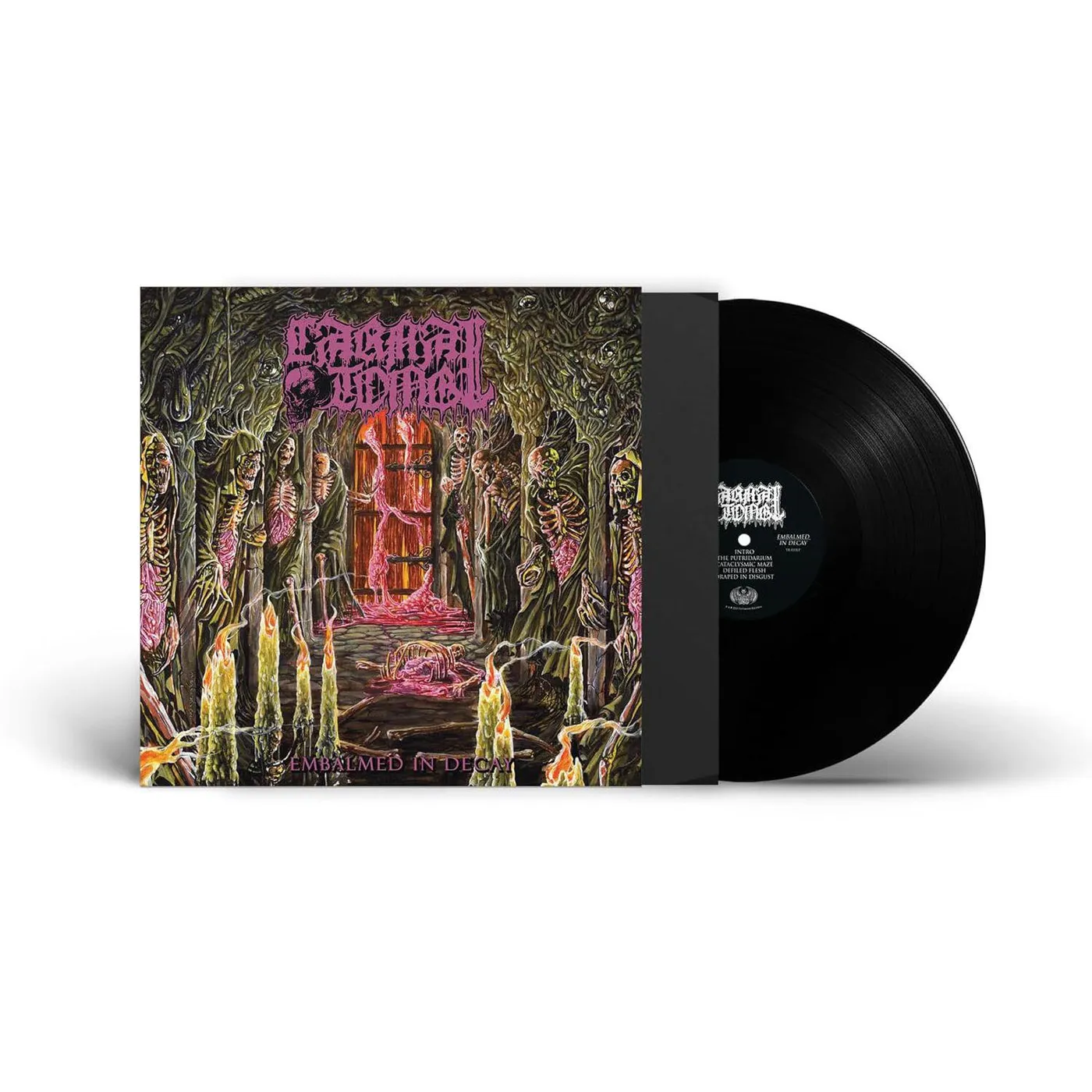 Carnal Tomb EMBALMED IN DECAY Vinyl Record