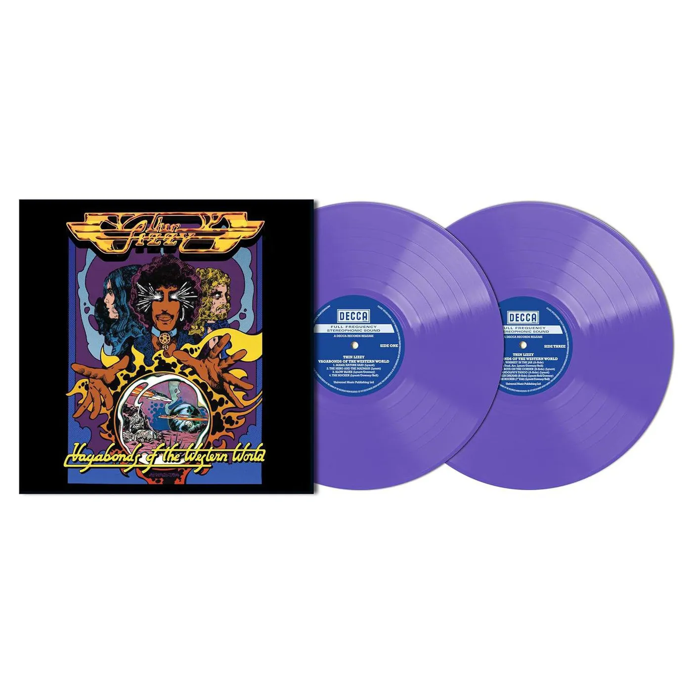 Thin Lizzy Vagabonds Of The Western World (Deluxe) (2LP/purple) Vinyl Record