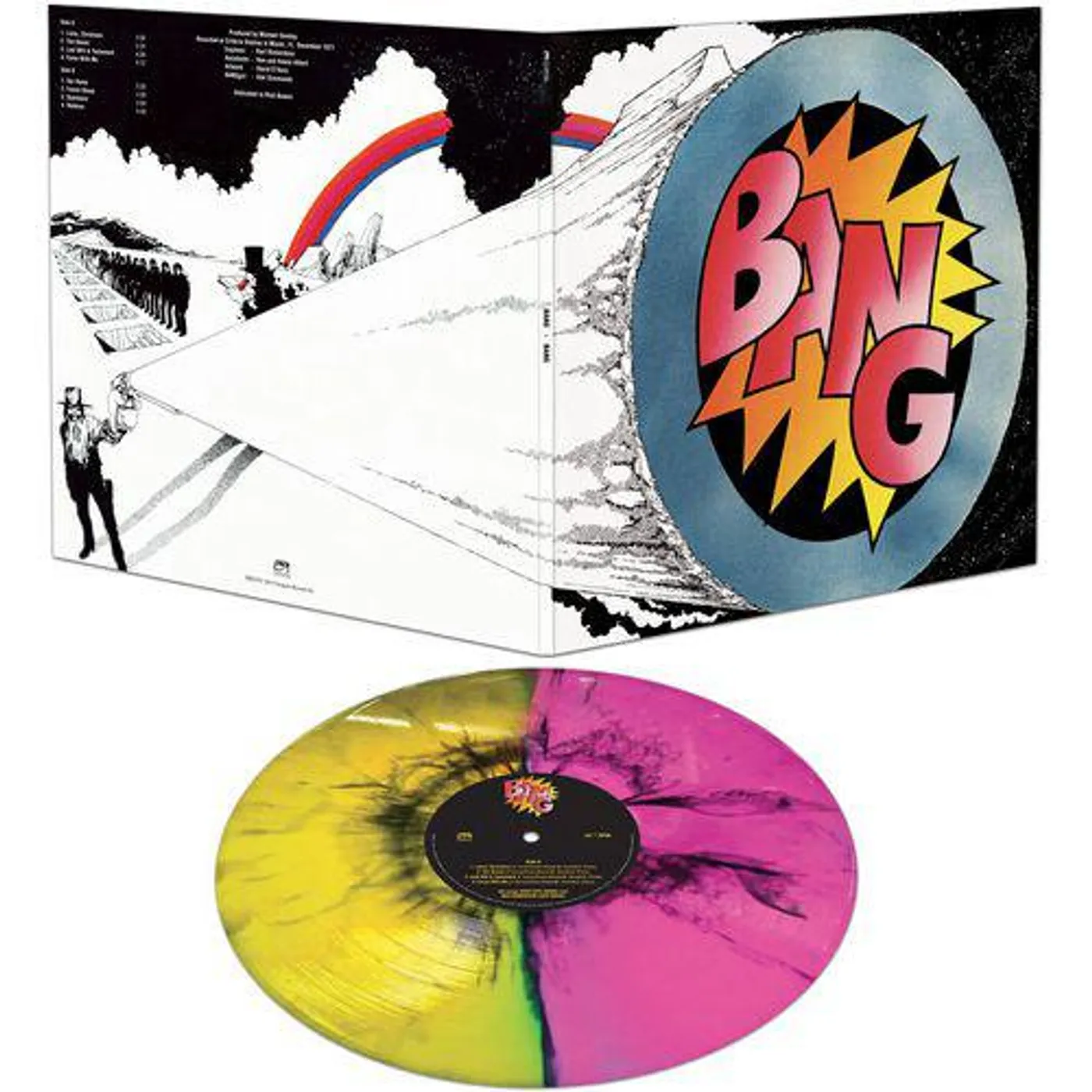 BANG (PINK/YELLOW SPLIT MARBLE VINYL) Vinyl Record