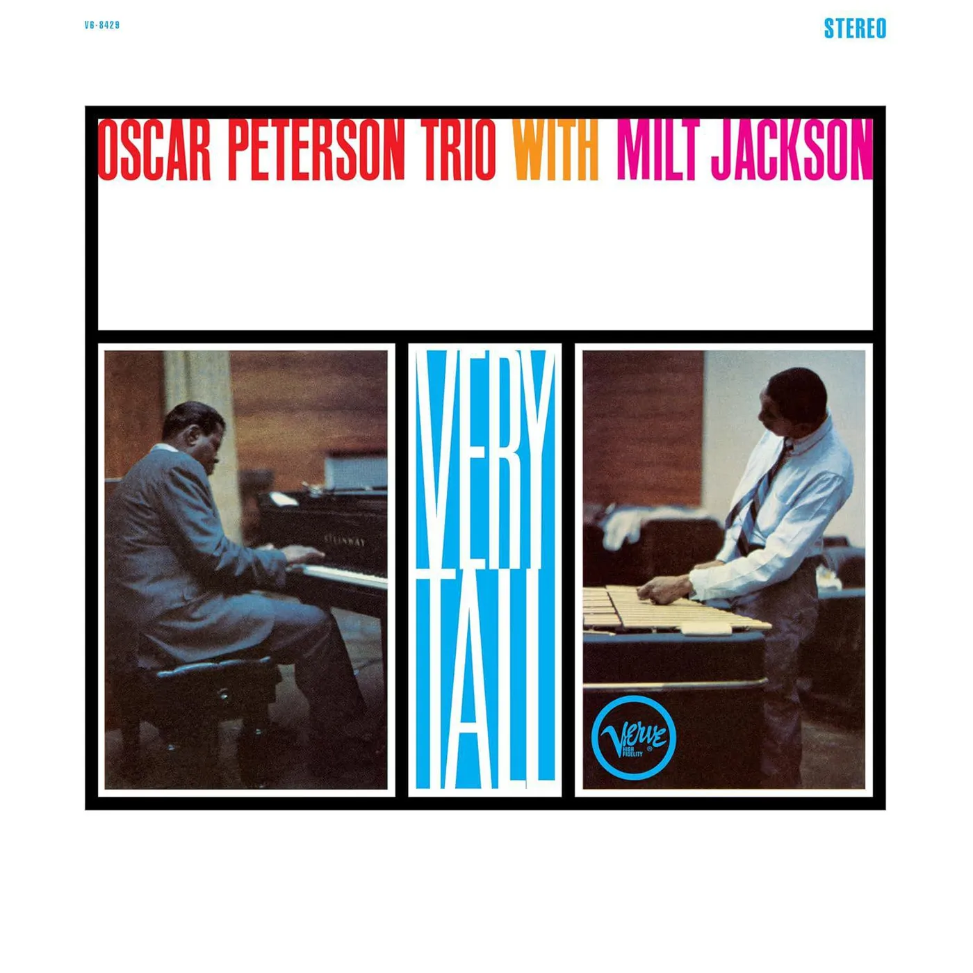 Oscar Peterson Trio Very Tall (Verve Acoustic Sound Series) Vinyl Record