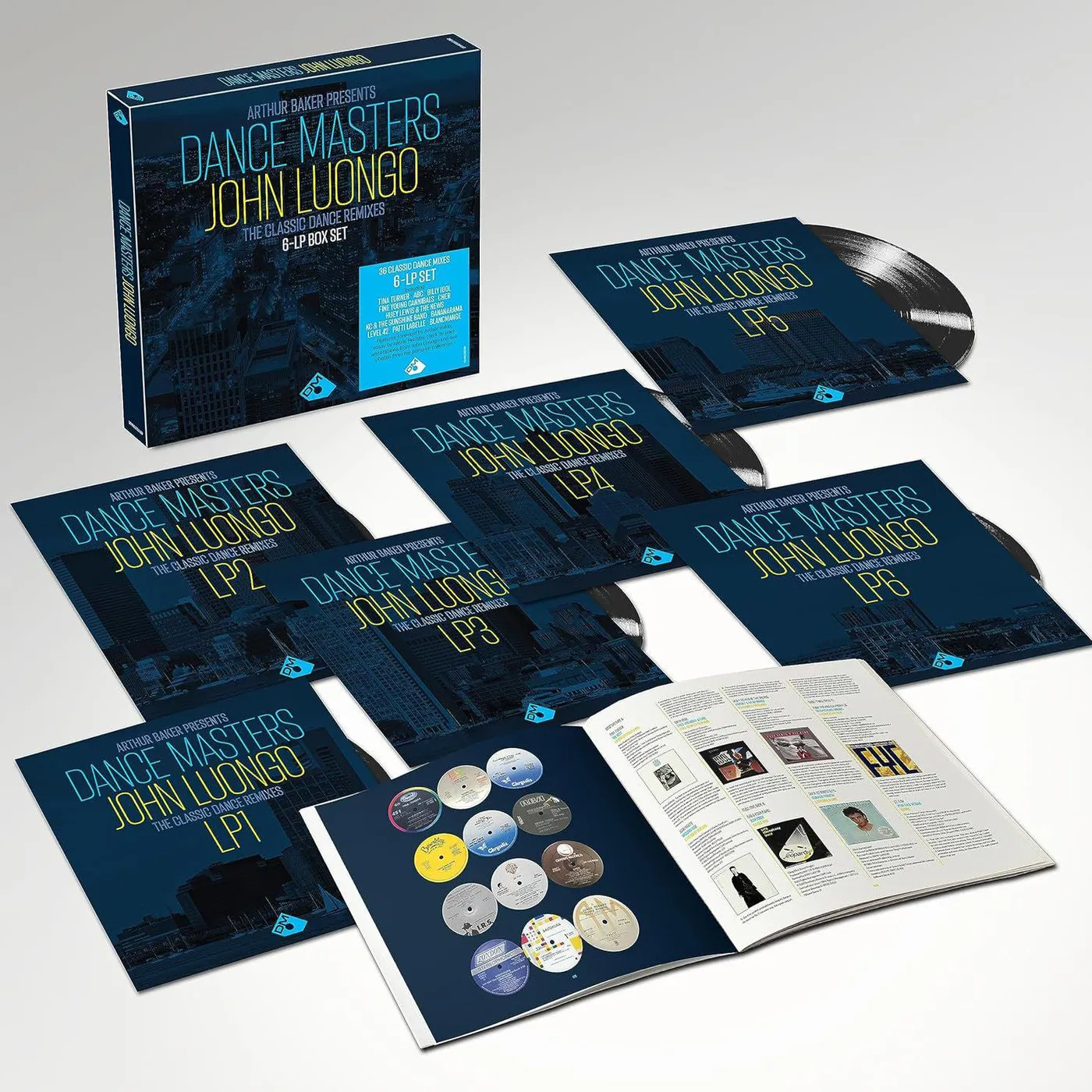 Various Artists  Arthur Baker Presents Dance Masters - John Luongo (140G/6LP Boxset/Signed Edition) Vinyl Record