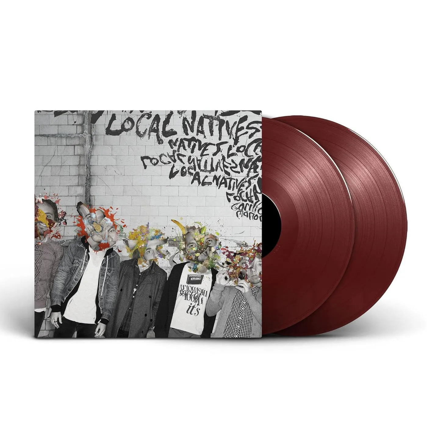 Local Natives Gorilla Manor (Opaque Maroon Vinyl/2LP) Vinyl Record