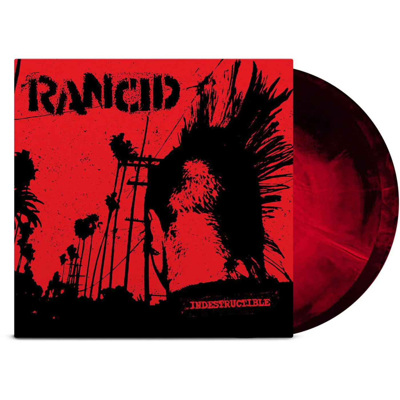 Rancid Indestructible (Anniversary Edition/Redish Vinyl/2LP) Vinyl Record