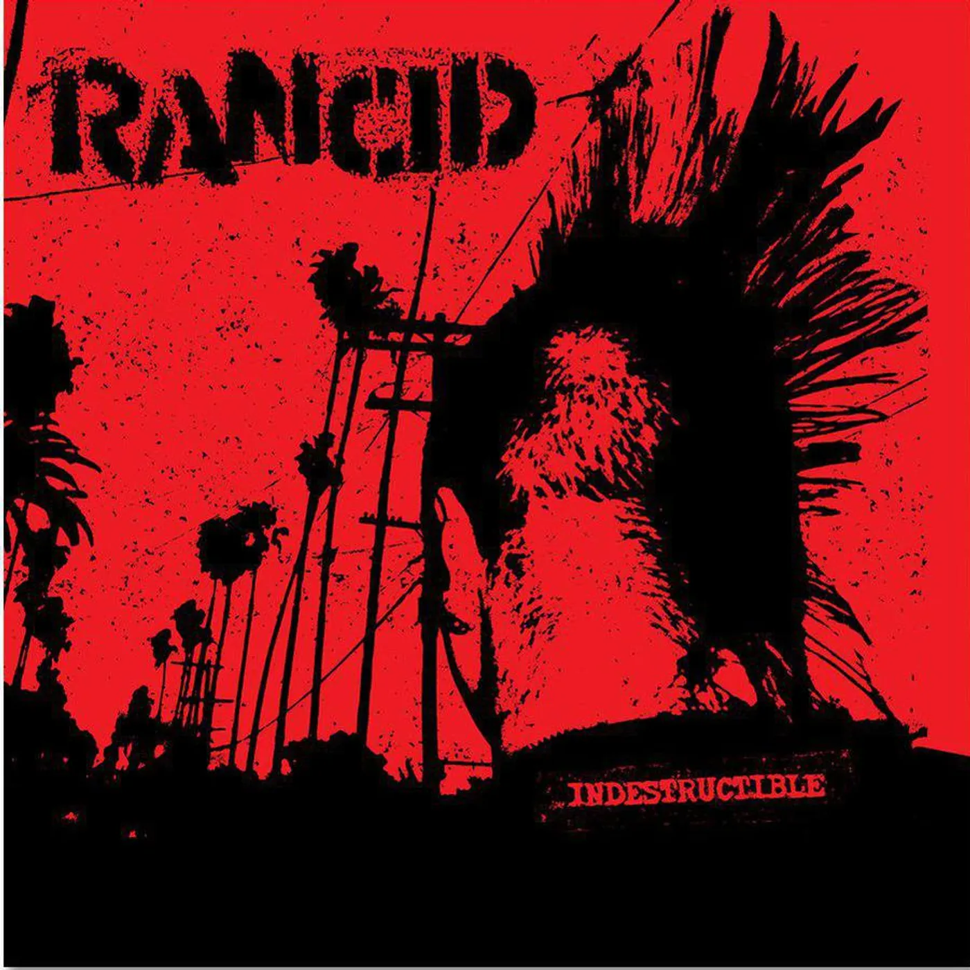 Rancid Indestructible (Anniversary Edition/Redish Vinyl/2LP) Vinyl Record