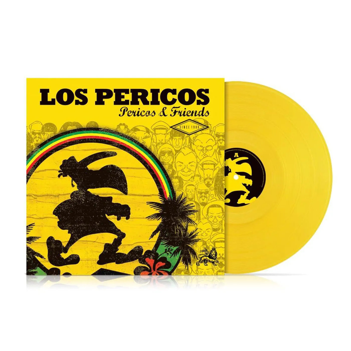 Los Pericos Pericos & Friends/ft. Ali Campbell, Gregory Isaacs A.O. (Yellow Vinyl Record)