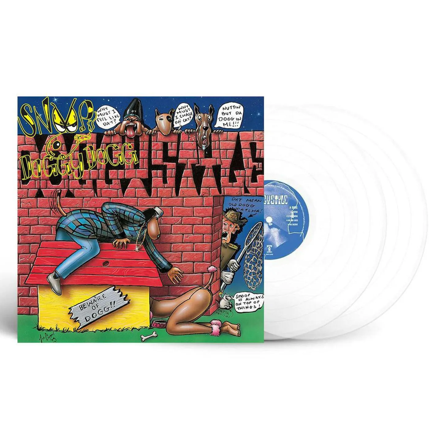 Snoop Dogg Doggystyle (2LP/Clear) Vinyl Record