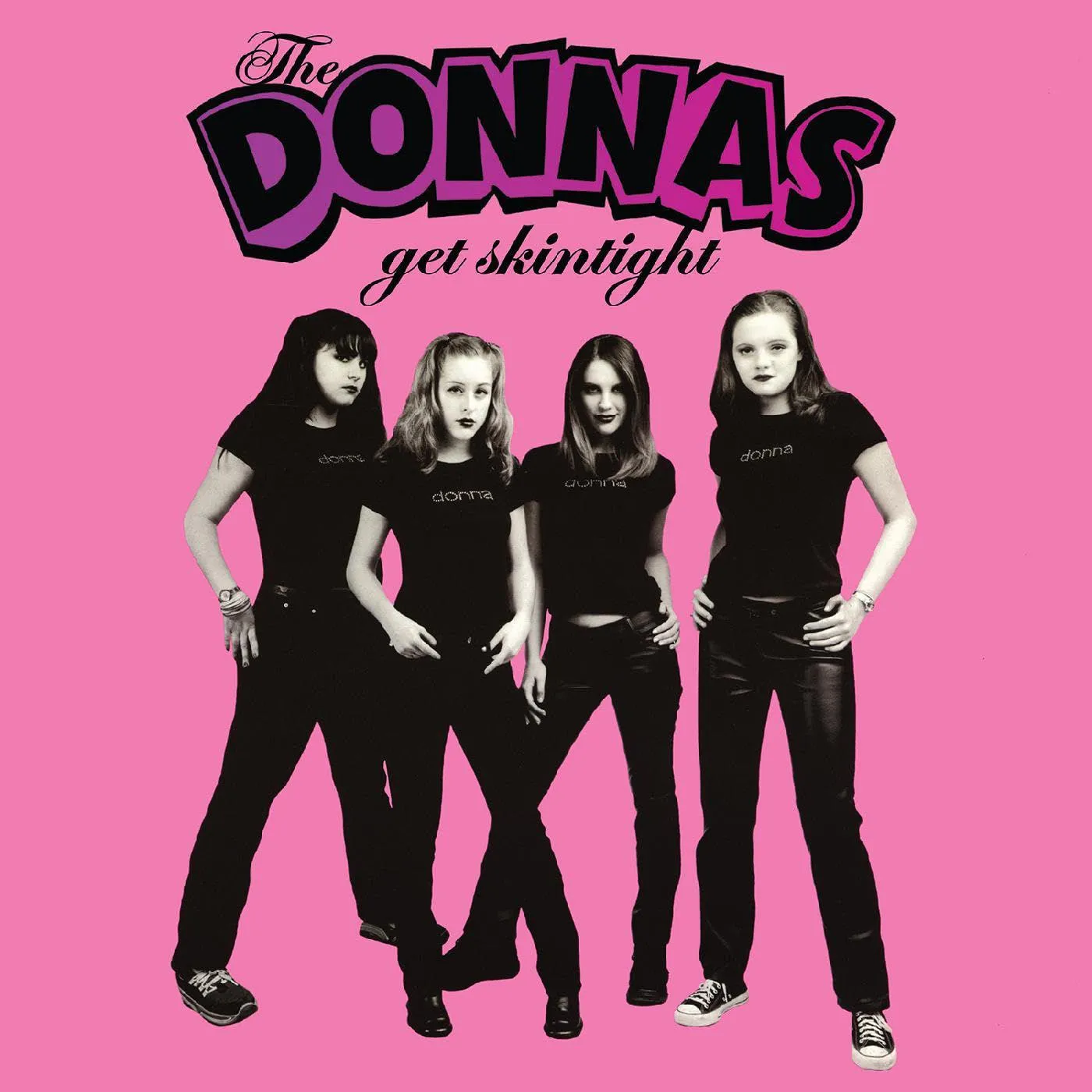 The Donnas Get Skintight (Remastered) (Purple With Pink Swirl) Vinyl Record