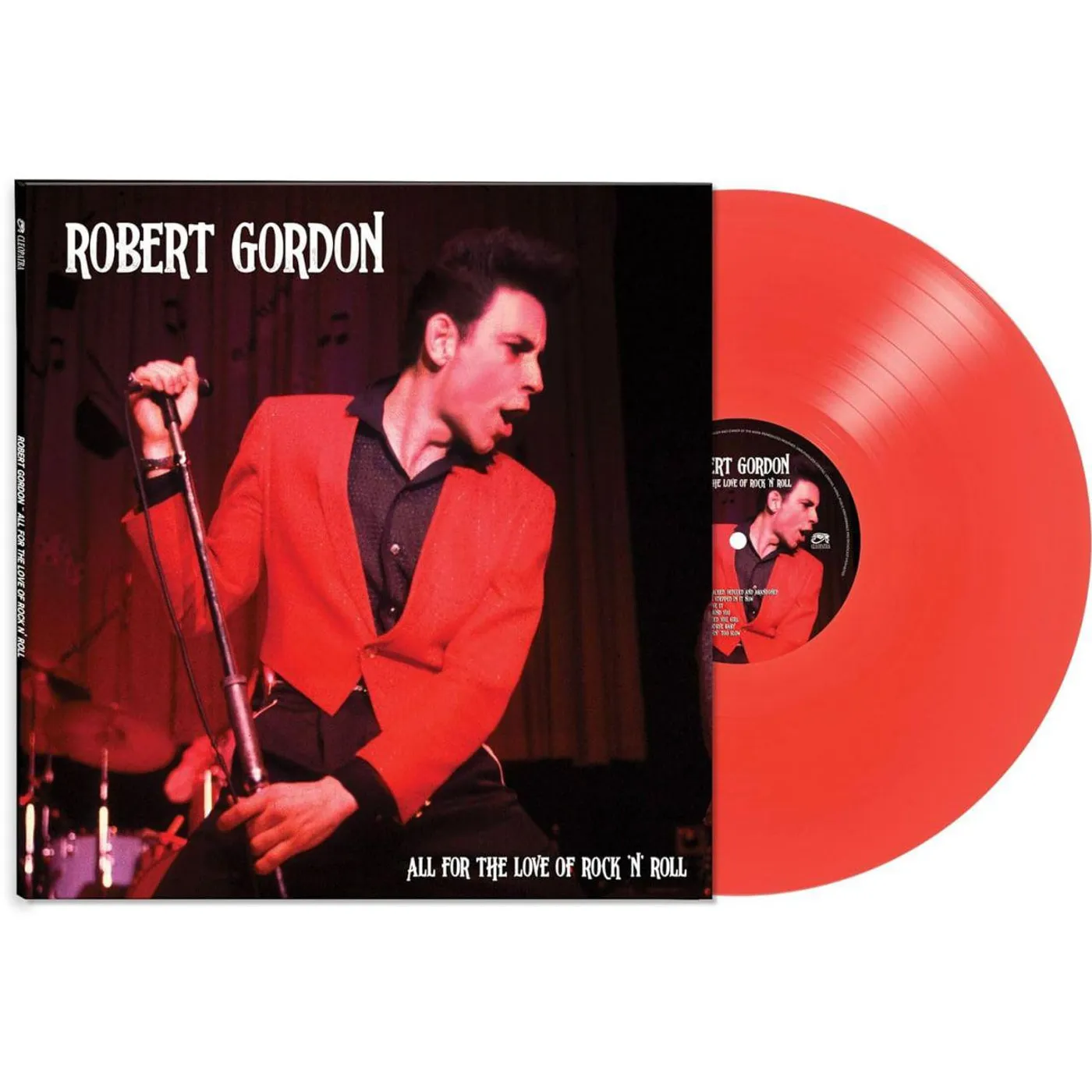Robert Gordon All For The Love Of Rock N' Roll (Red) Vinyl Record
