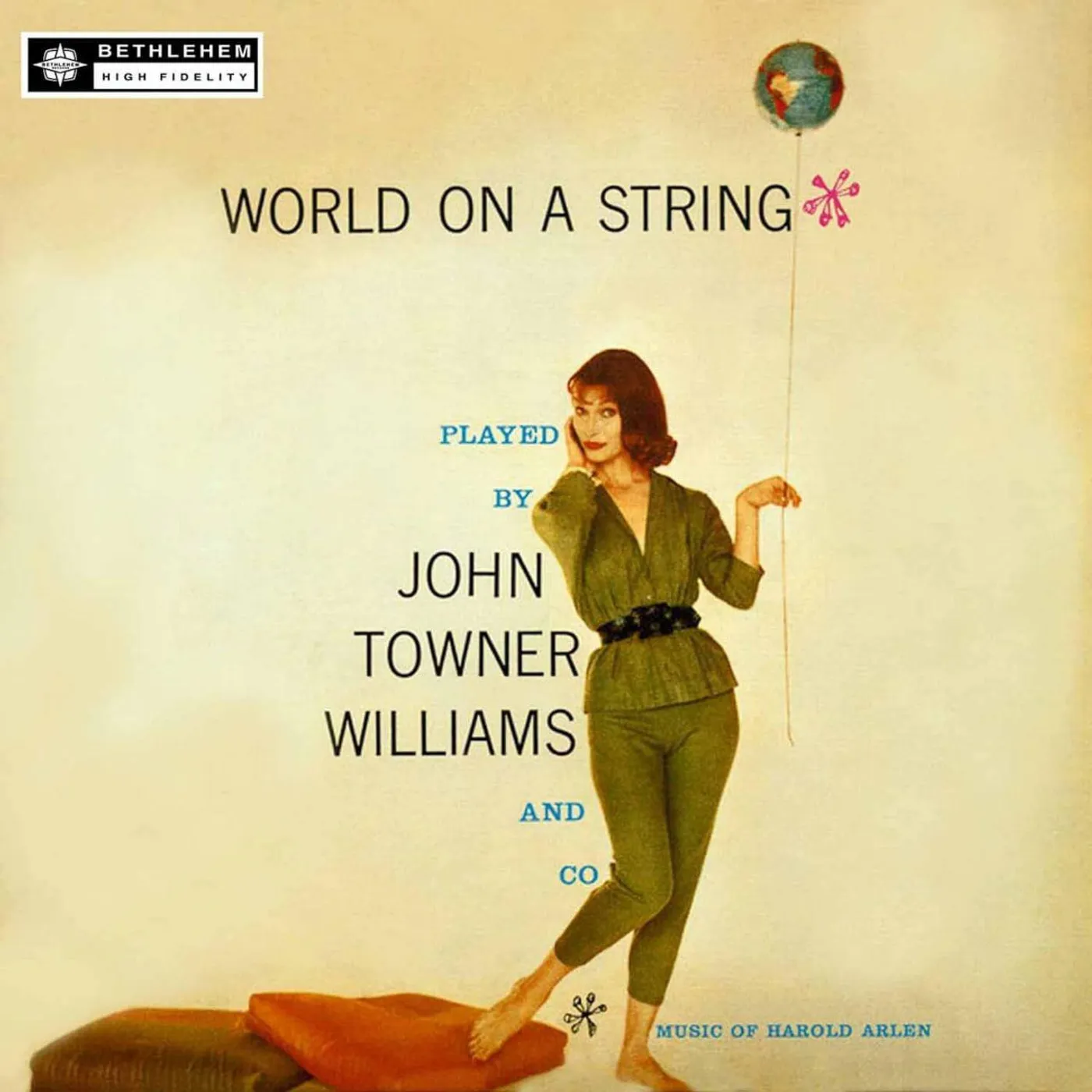 John Williams  WORLD ON A STRING Vinyl Record