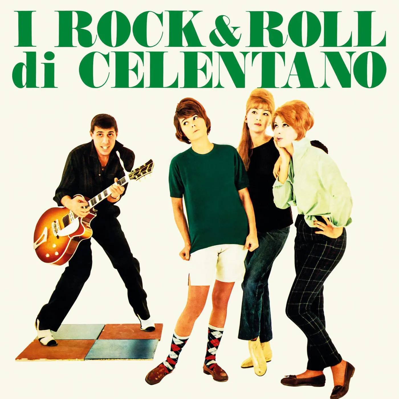 Adriano Celentano I Rock & Roll Di Celentano (Green) Vinyl Record