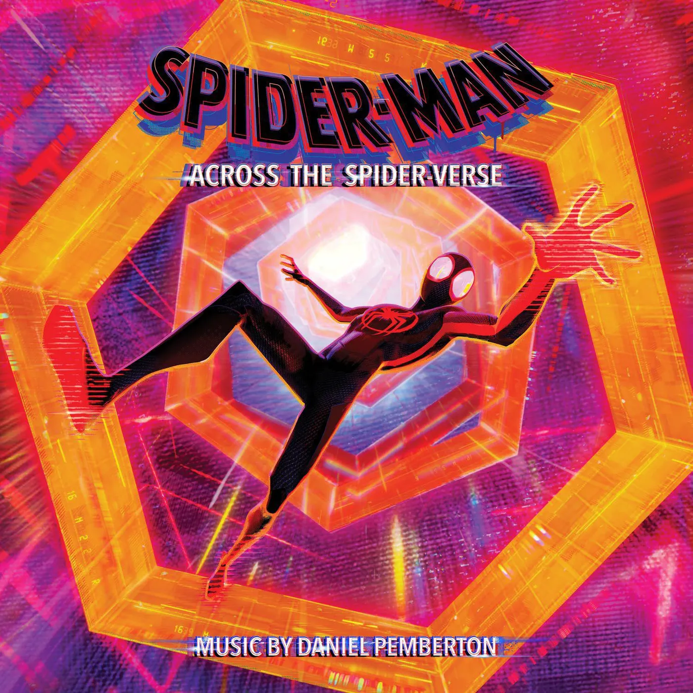 Daniel Pemberton Spider-Man: Across the Spider-Verse (Original Score) [2LP/Orange&Purple Splatter] Vinyl Record