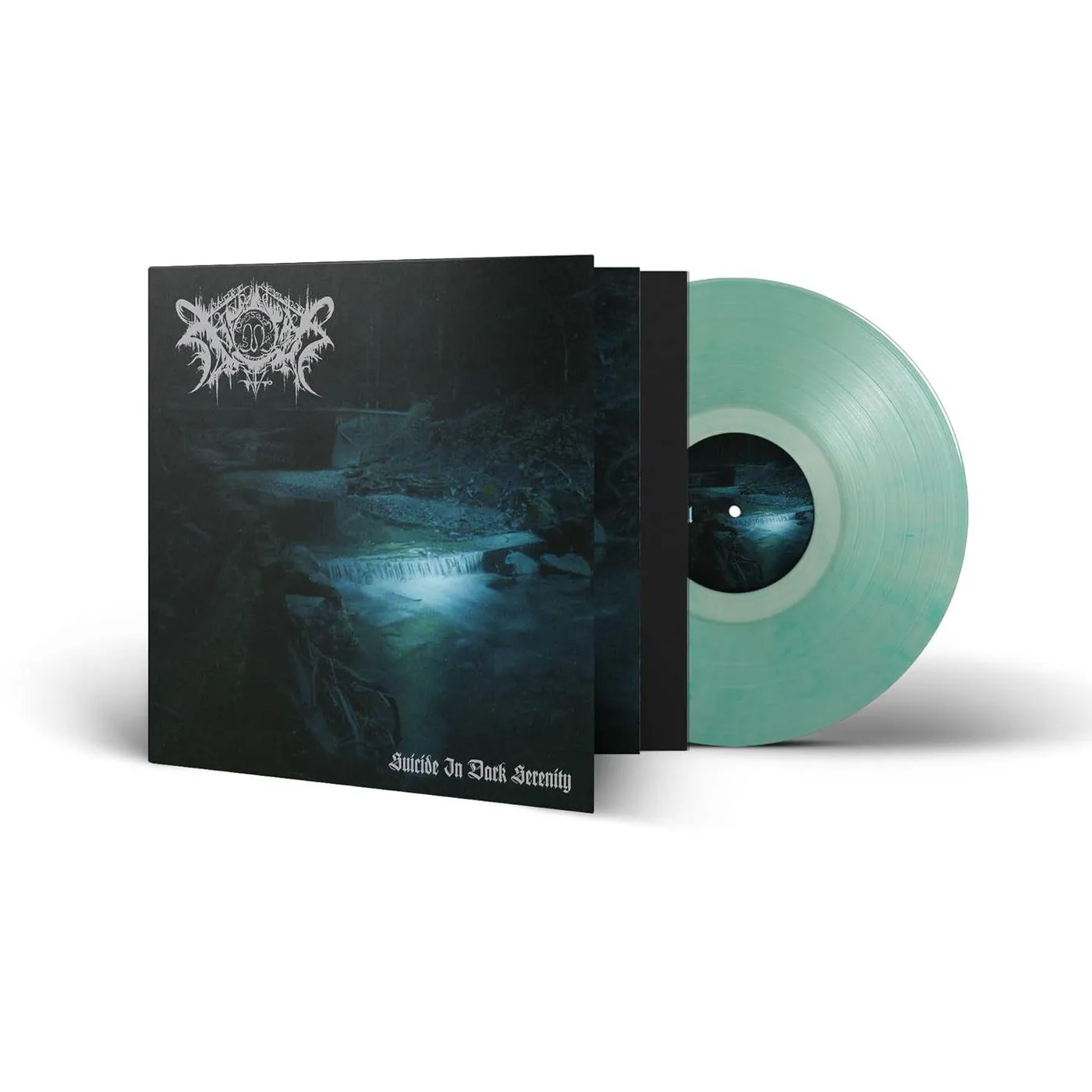 Xasthur Suicide In Dark Serenity (Transparent Mint Marble) Vinyl Record