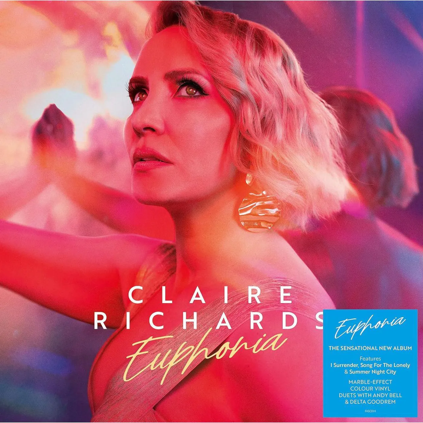 Claire Richards Euphoria (Marble Colored) Vinyl Record