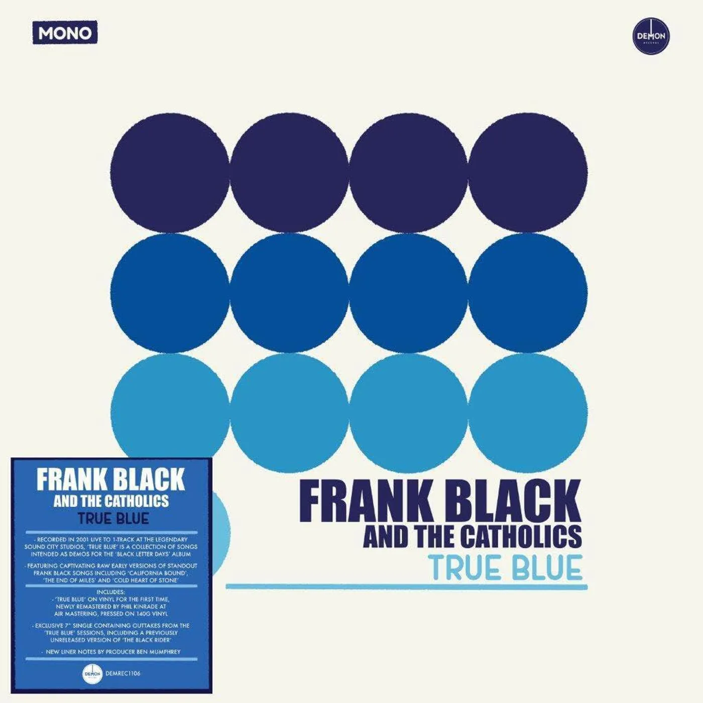 Frank Black & The Catholics True Blue (140G/LP/7Inch) Vinyl Record