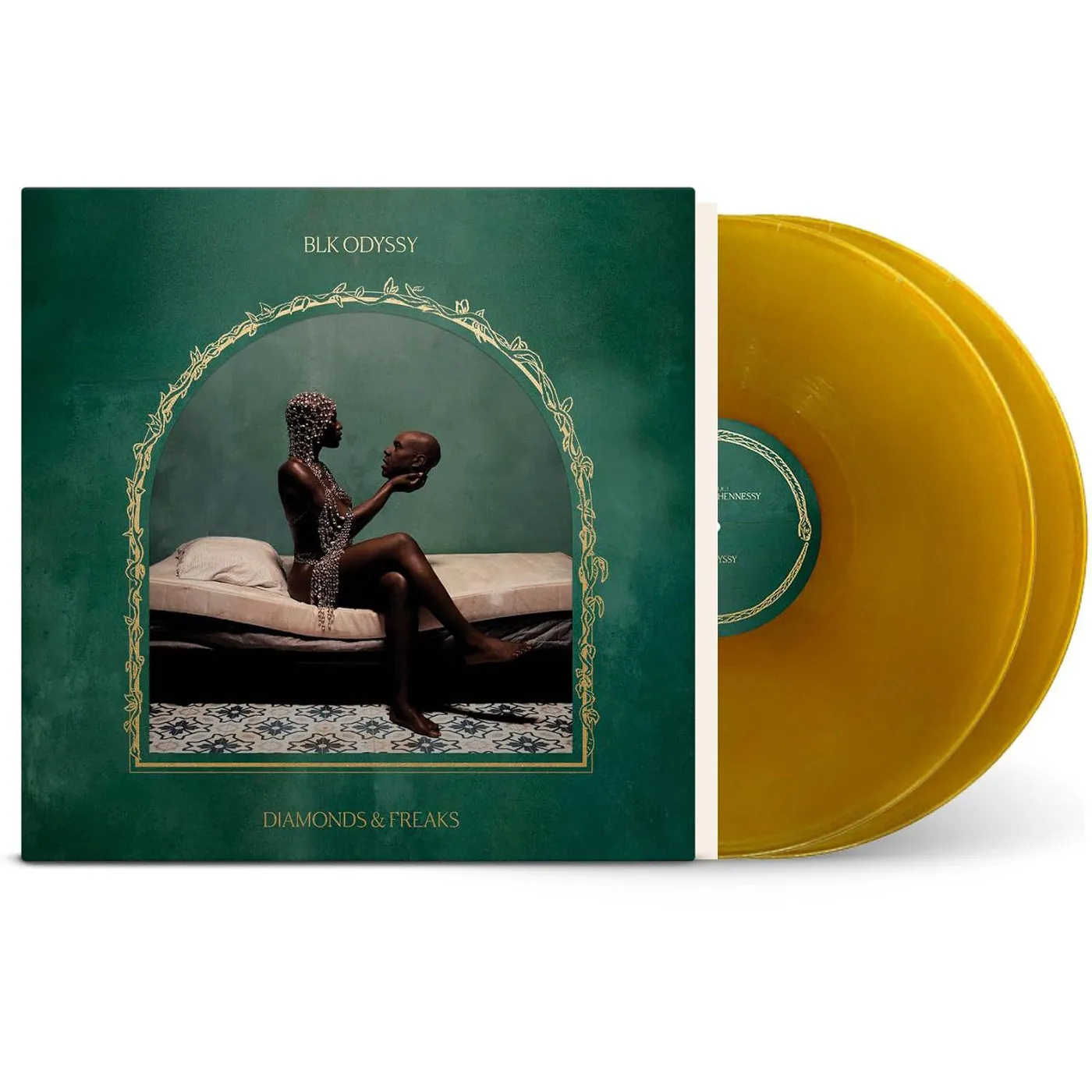 BLK ODYSSY Diamonds & Freaks (2LP/Amber) Vinyl Record