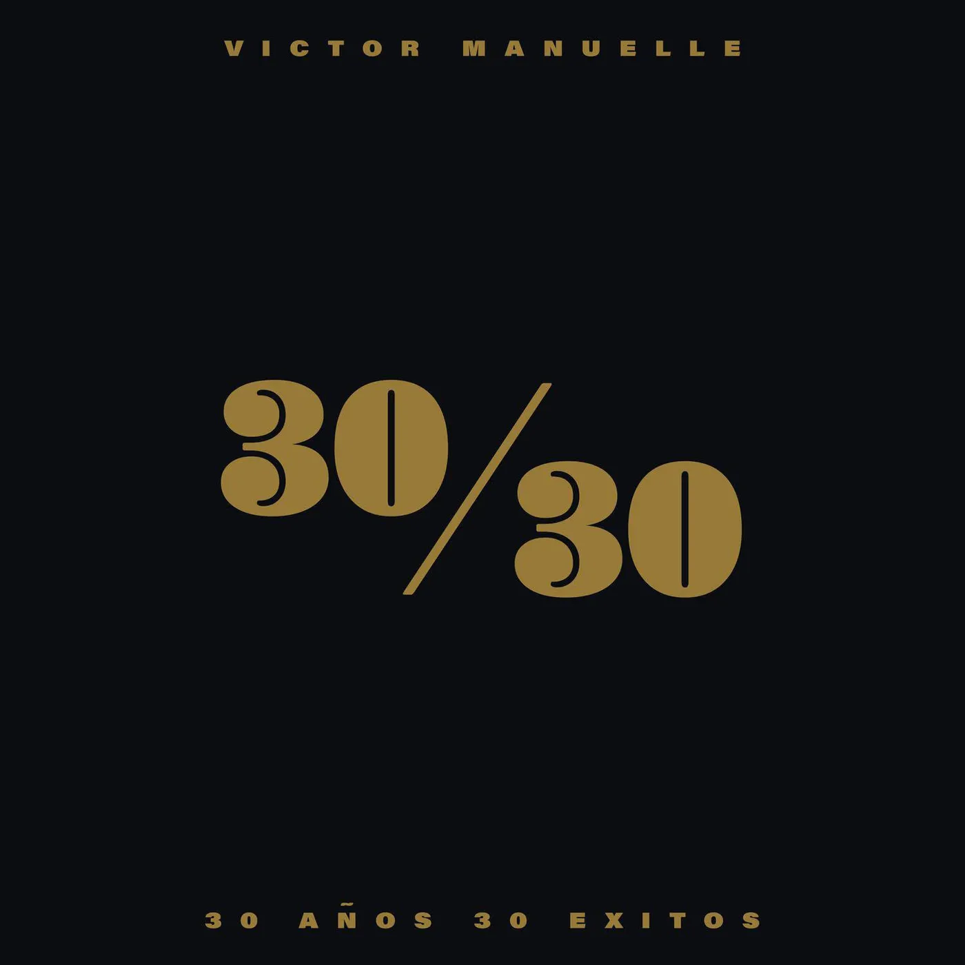Victor Manuelle 30/30 (4LP/140G/Metallic Gold) Vinyl Record