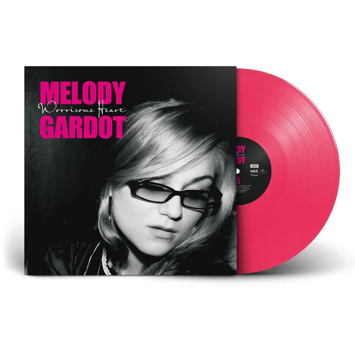 Melody Gardot WORRISOME HEART (PINK VINYL) Vinyl Record