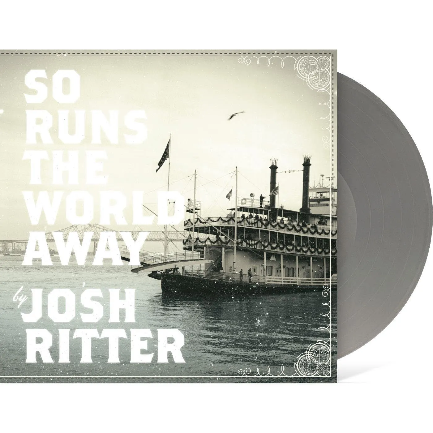 Josh Ritter So Runs The World Away (Metallic Silver) Vinyl Record
