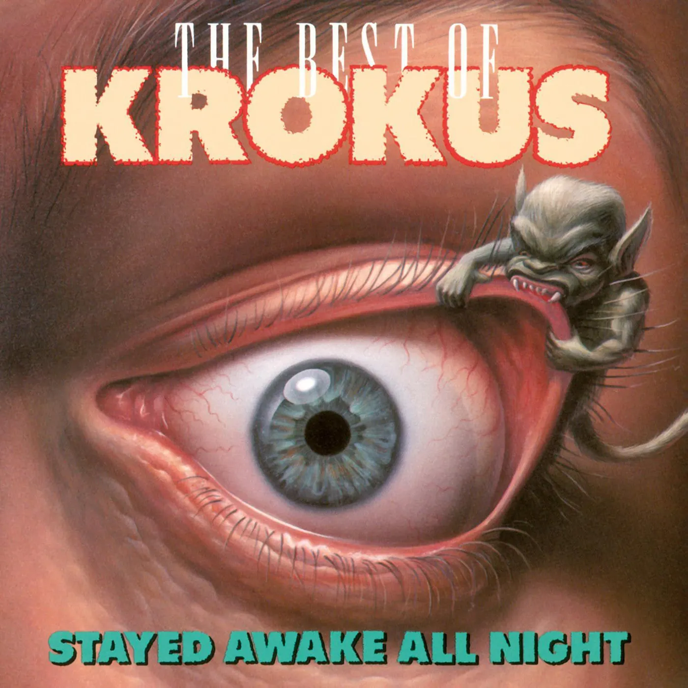 Krokus Stayed Awake All Night (180G/Translucent Green & White Marbled) Vinyl Record