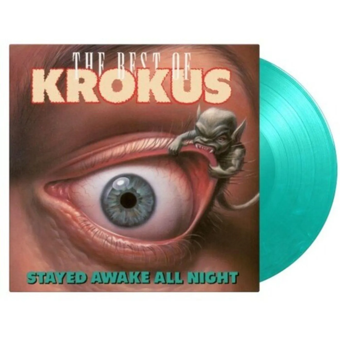 Krokus Stayed Awake All Night (180G/Translucent Green & White Marbled) Vinyl Record