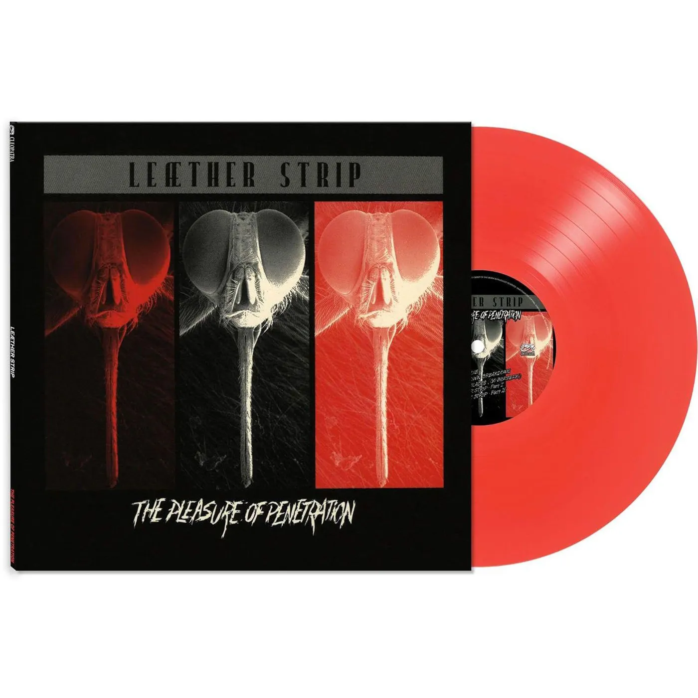 Leather Strip Pleasure Of Penetration (Red) Vinyl Record