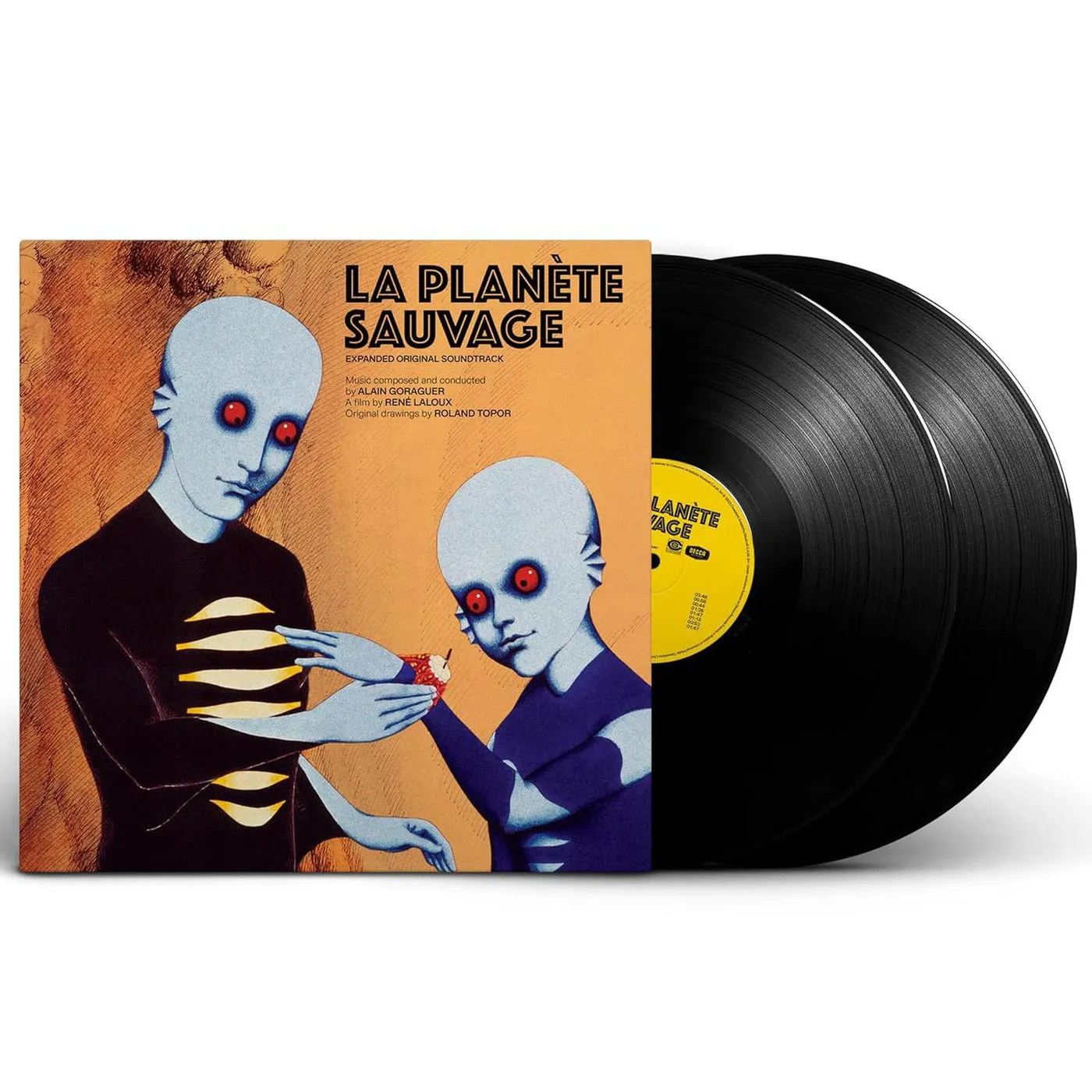 Alain Goraguer La Planete Sauvage Original Soundtrack (Expanded Edition) (2LP) Vinyl Record