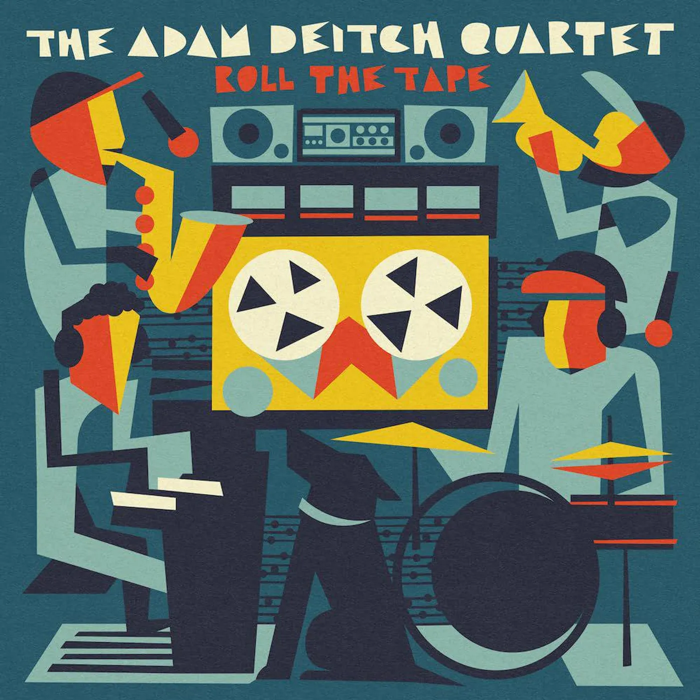 The Adam Deitch Quartet Roll The Tape (2Lp) Vinyl Record