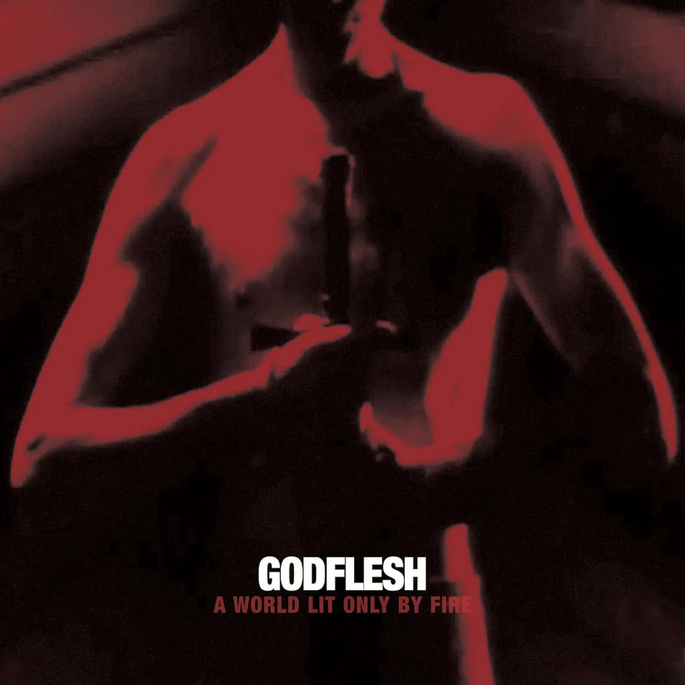Godflesh World Only Lit By Fire (White) Vinyl Record