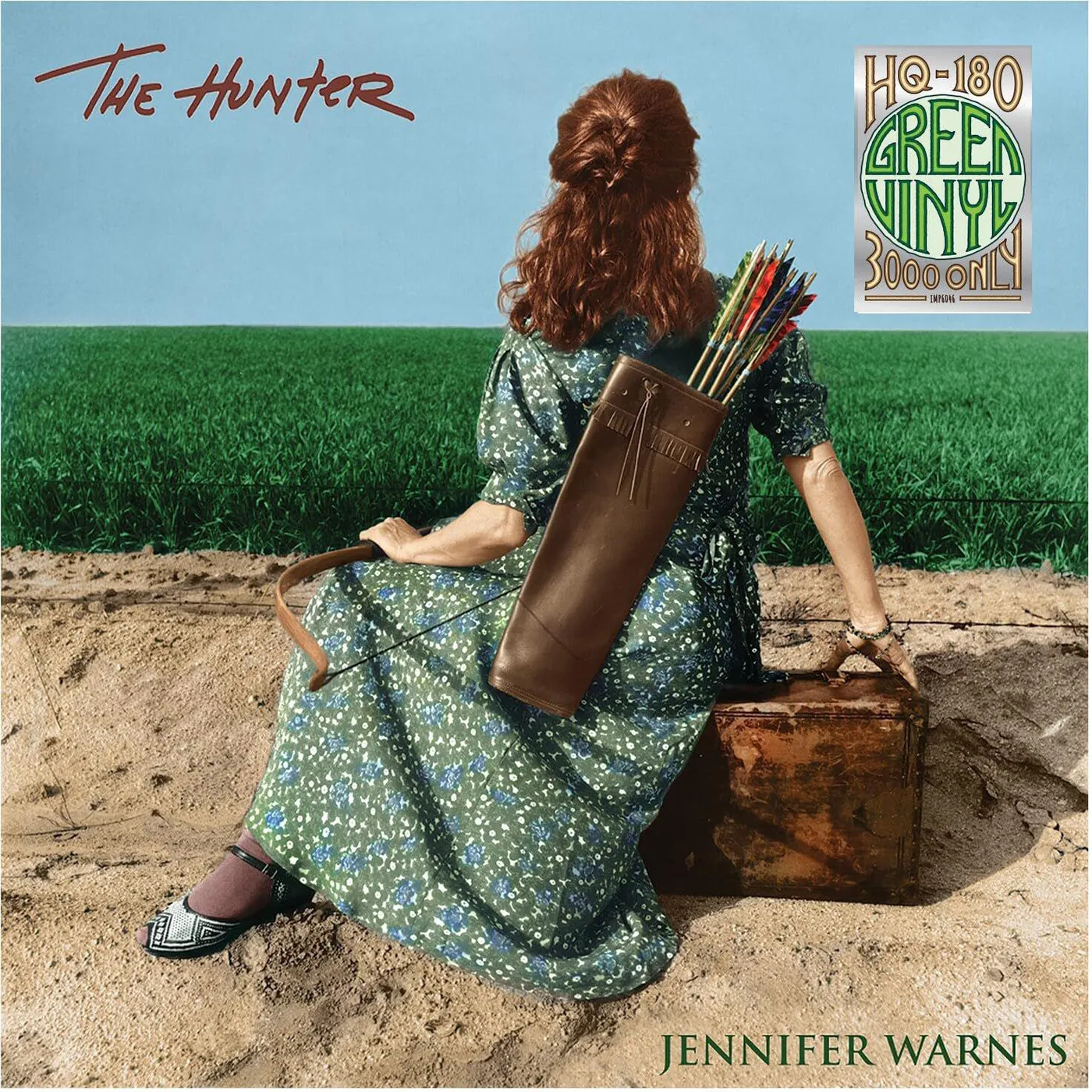 Jennifer Warnes Hunter (Crystal Green) Vinyl Record