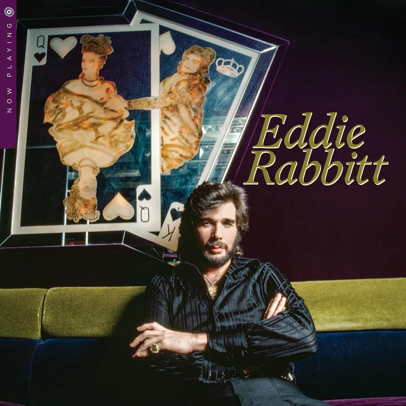 Eddie Rabbitt Now Playing (Grape) Vinyl Record