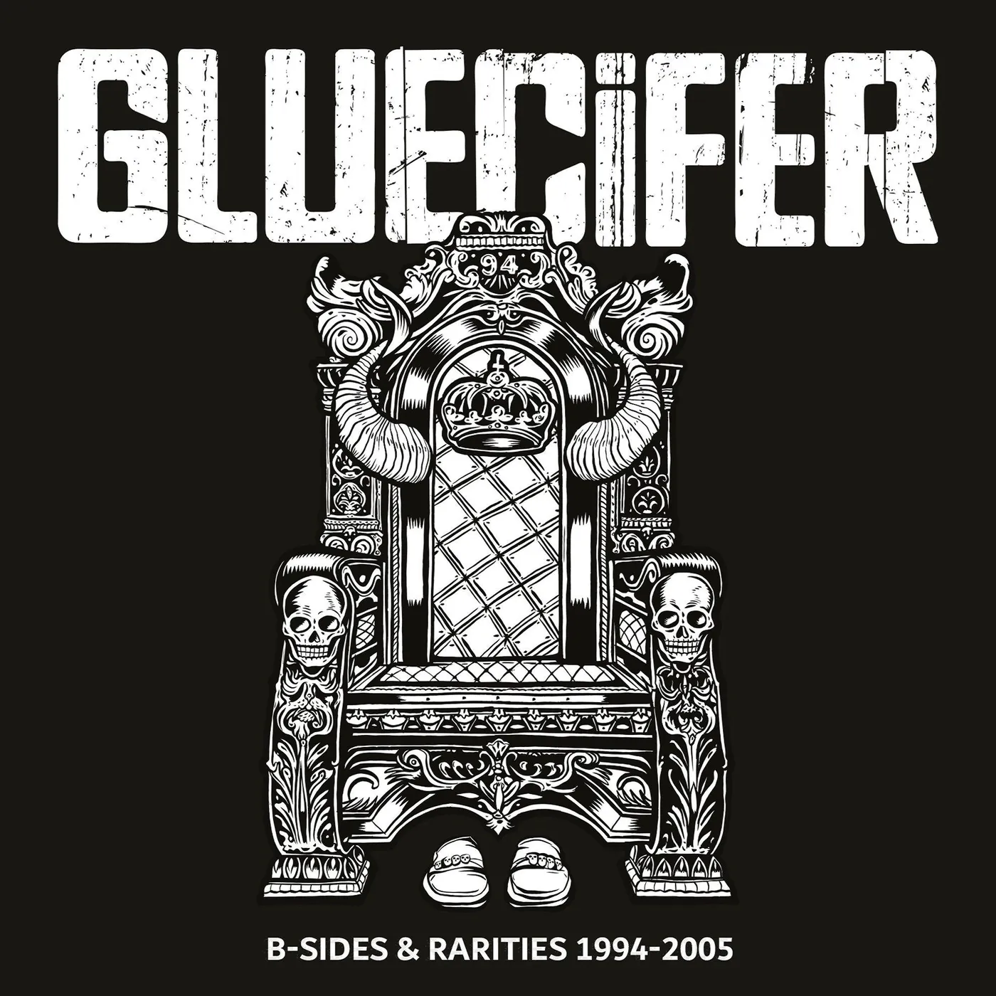 Gluecifer B-sides & Rarities 1994-2005 (Silver Vinyl Record/2lp)