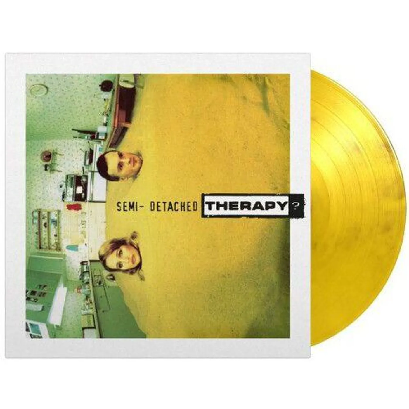 Therapy? SEMI-DETACHED (YELLOW & BLACK MARBLE VINYL/180G) Vinyl Record