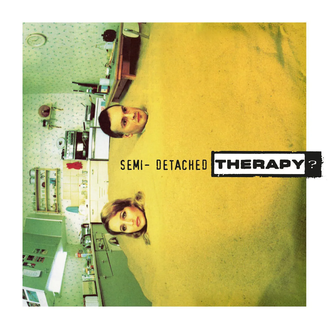 Therapy? SEMI-DETACHED (YELLOW & BLACK MARBLE VINYL/180G) Vinyl Record