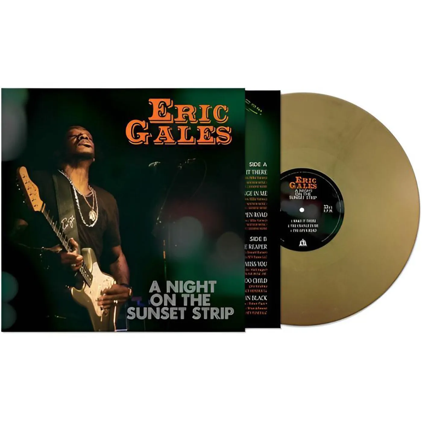Eric Gales Night On The Sunset Strip (Gold) Vinyl Record