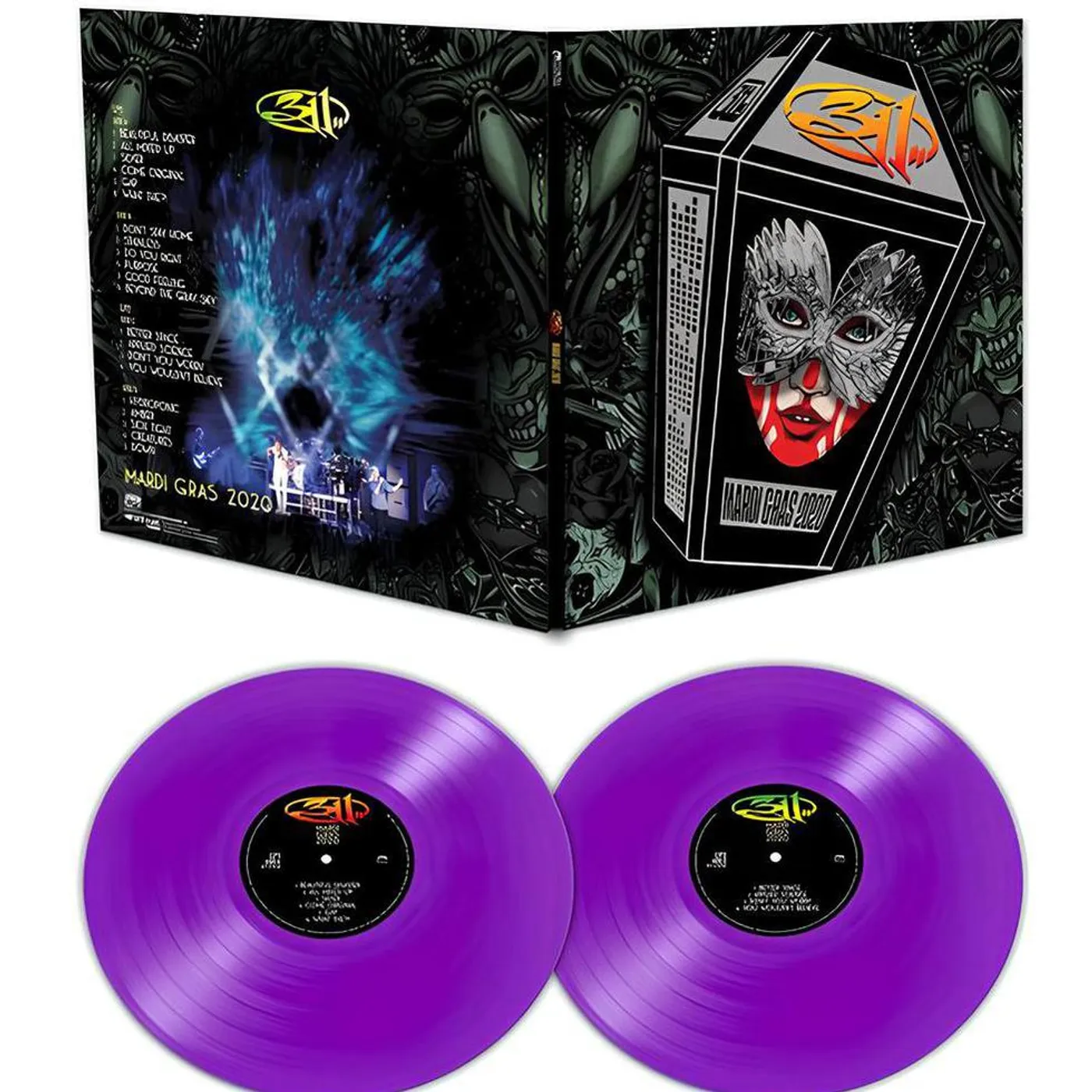 311 Mardi Gras 2020 (Purple Vinyl/2LP) Vinyl Record