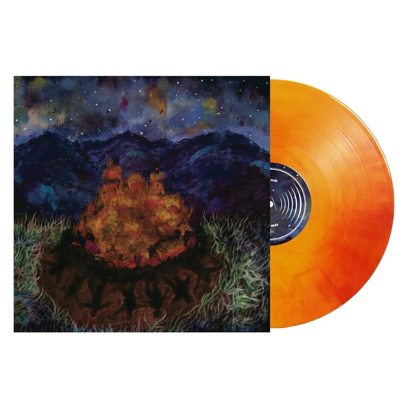 Infant Island OBSIDIAN WREATH (ORANGE VINYL) Vinyl Record