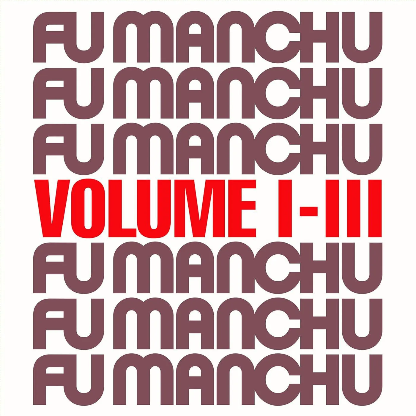 Fu Manchu FU30 VOLUME I-III (GREY VINYL) Vinyl Record