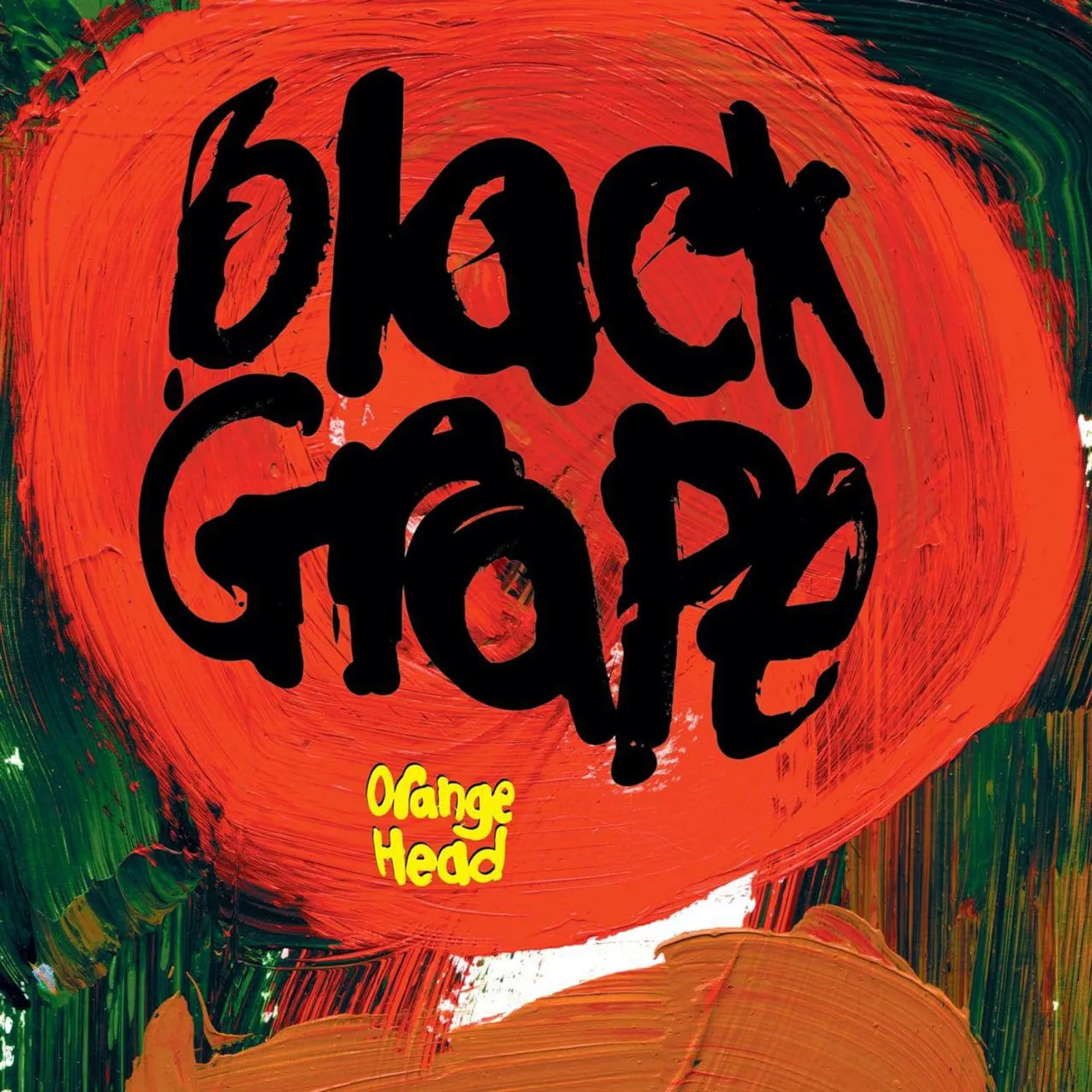 Black Grape ORANGE HEAD Vinyl Record