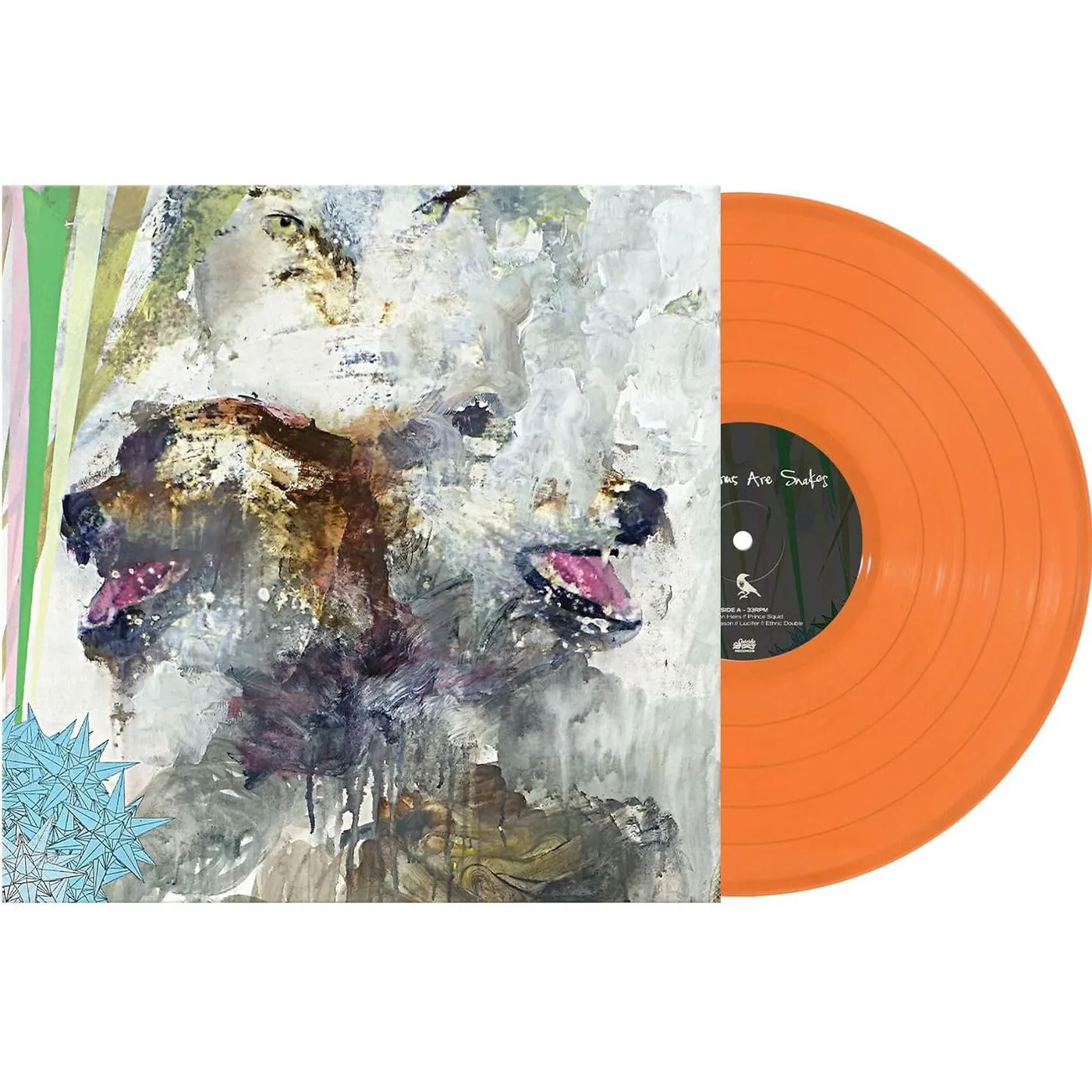 These Arms Are Snakes Tail Swallower & Dove (Orange) Vinyl Record