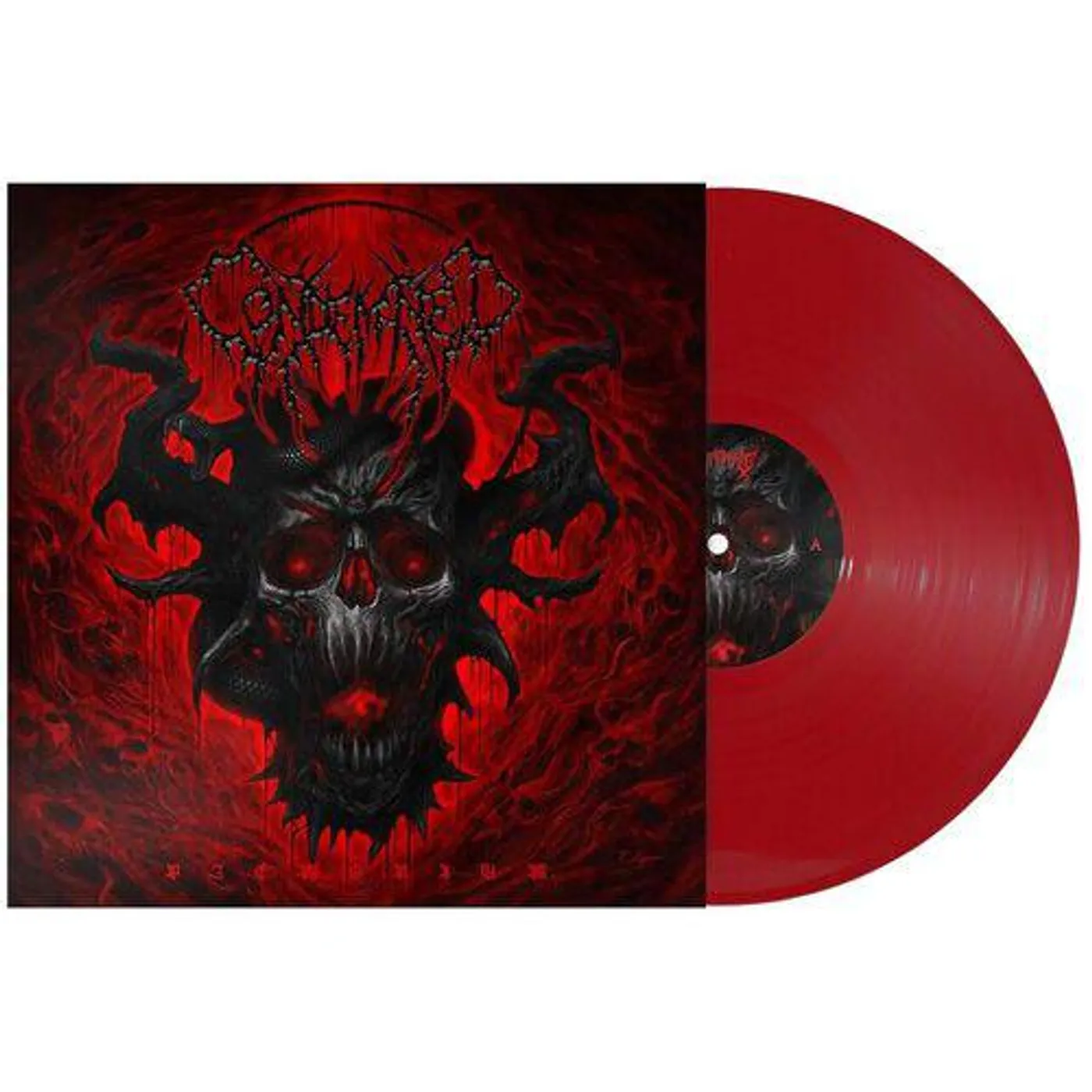 Condemned Daemonium (Translucent Red) Vinyl Record