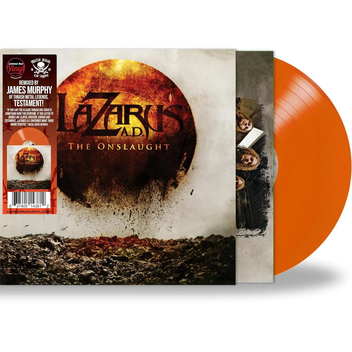 Lazarus A.D. The Onslaught Vinyl Record