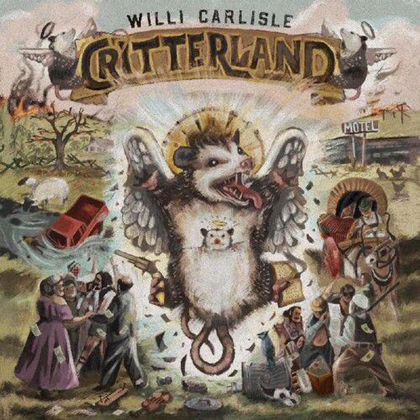 Willi Carlisle Critterland Vinyl Record