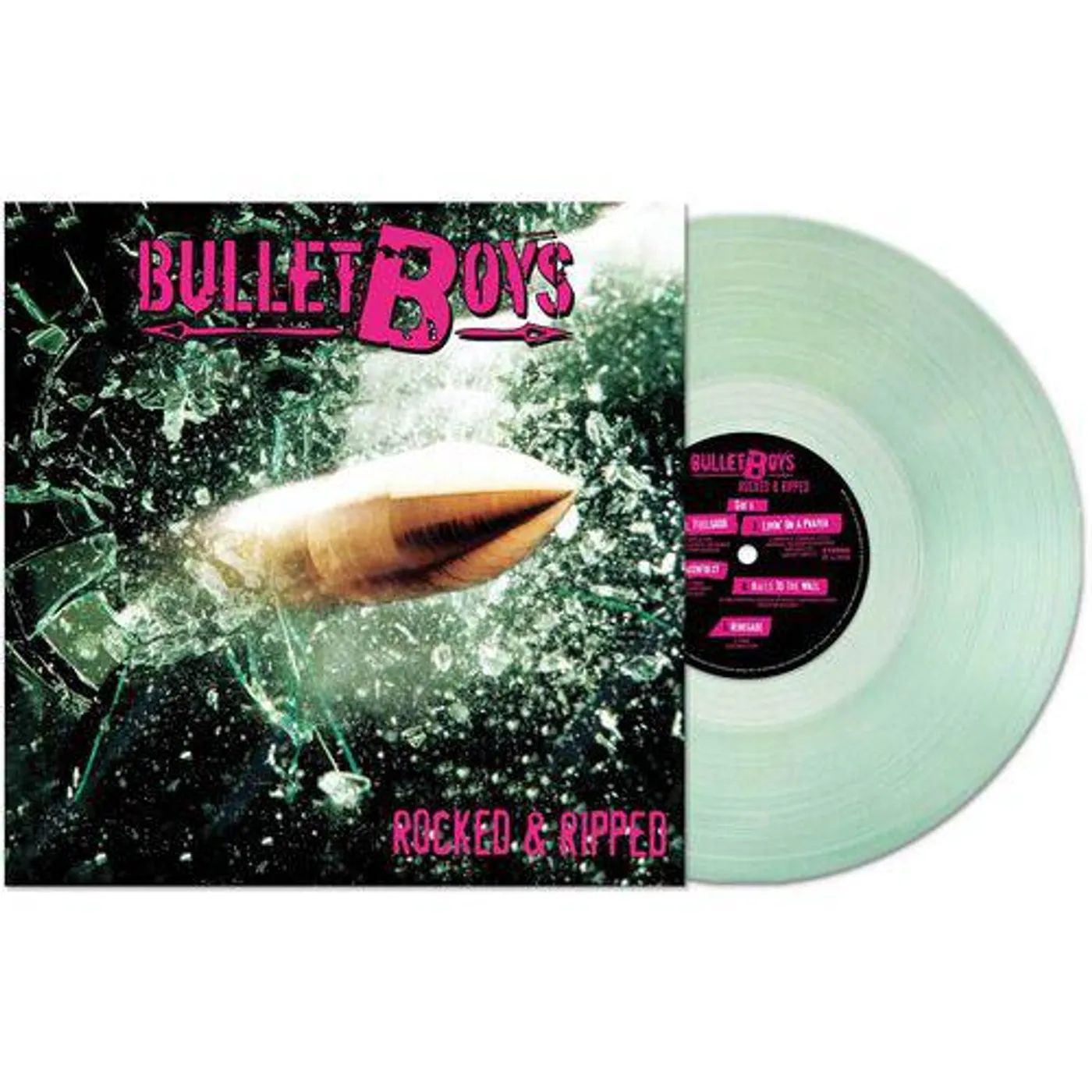 Bulletboys Rocked & Ripped (Coke Bottle Green) Vinyl Record