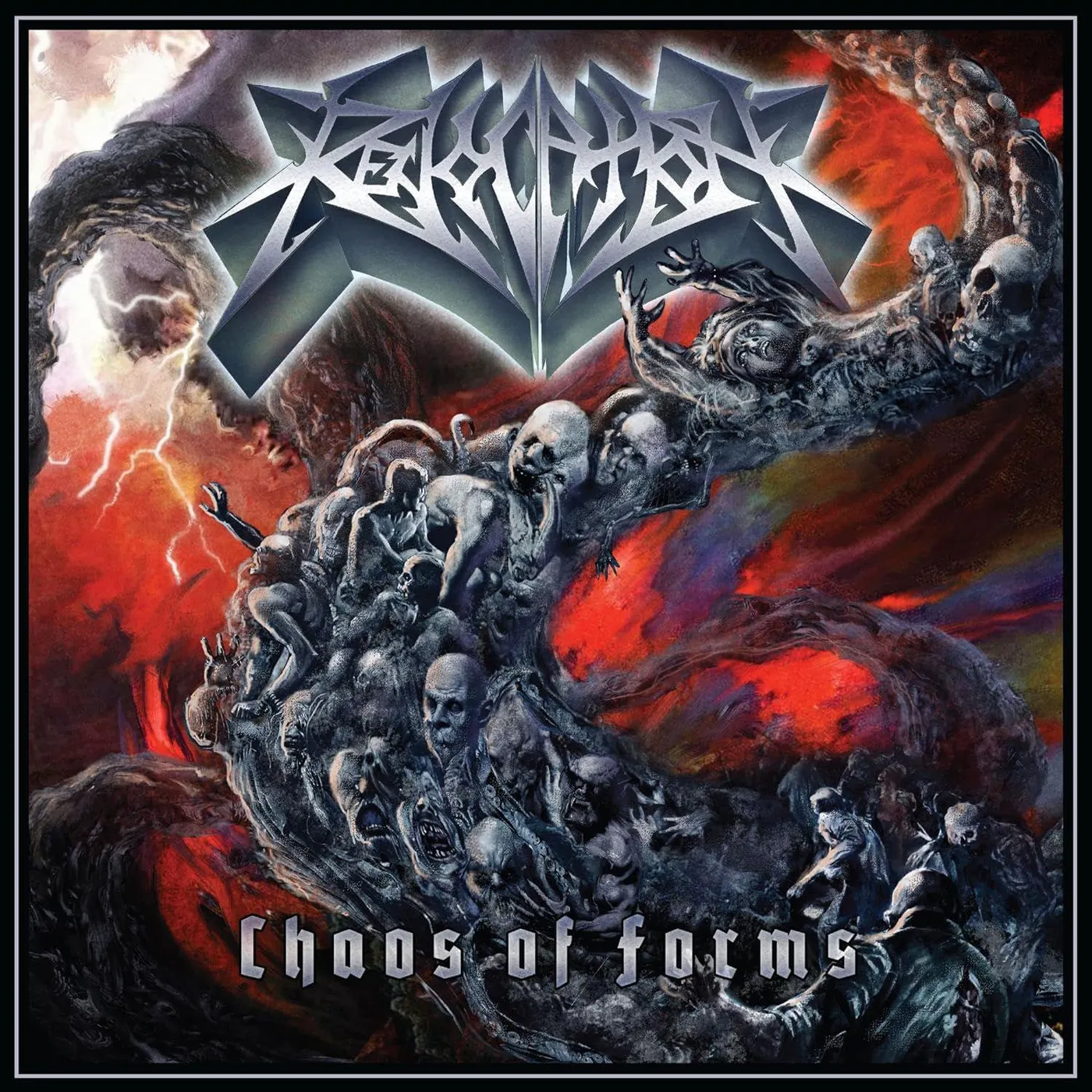 Revocation CHAOS OF FORMS (CUSTOM GALAXY VINYL) Vinyl Record