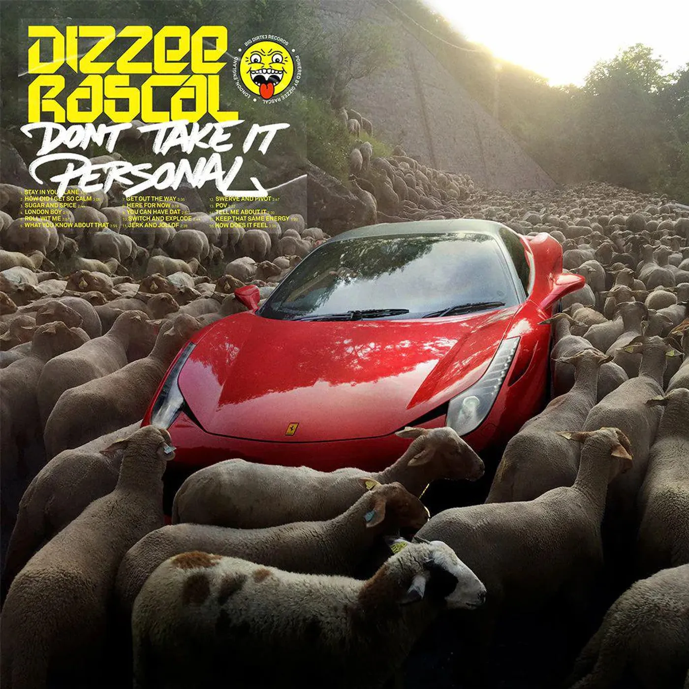 Dizzee Rascal Don't Take It Personal (Yellow/Red Splatter Vinyl Record)